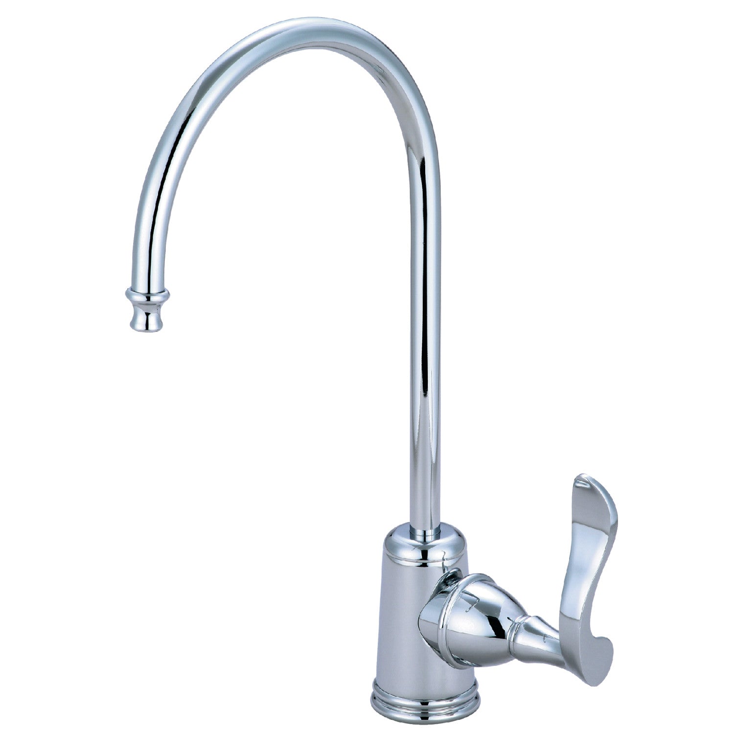 Kingston Tulare KS7191CFL - Robinet de filtration d'eau à une poignée Century 1 trou, chrome poli