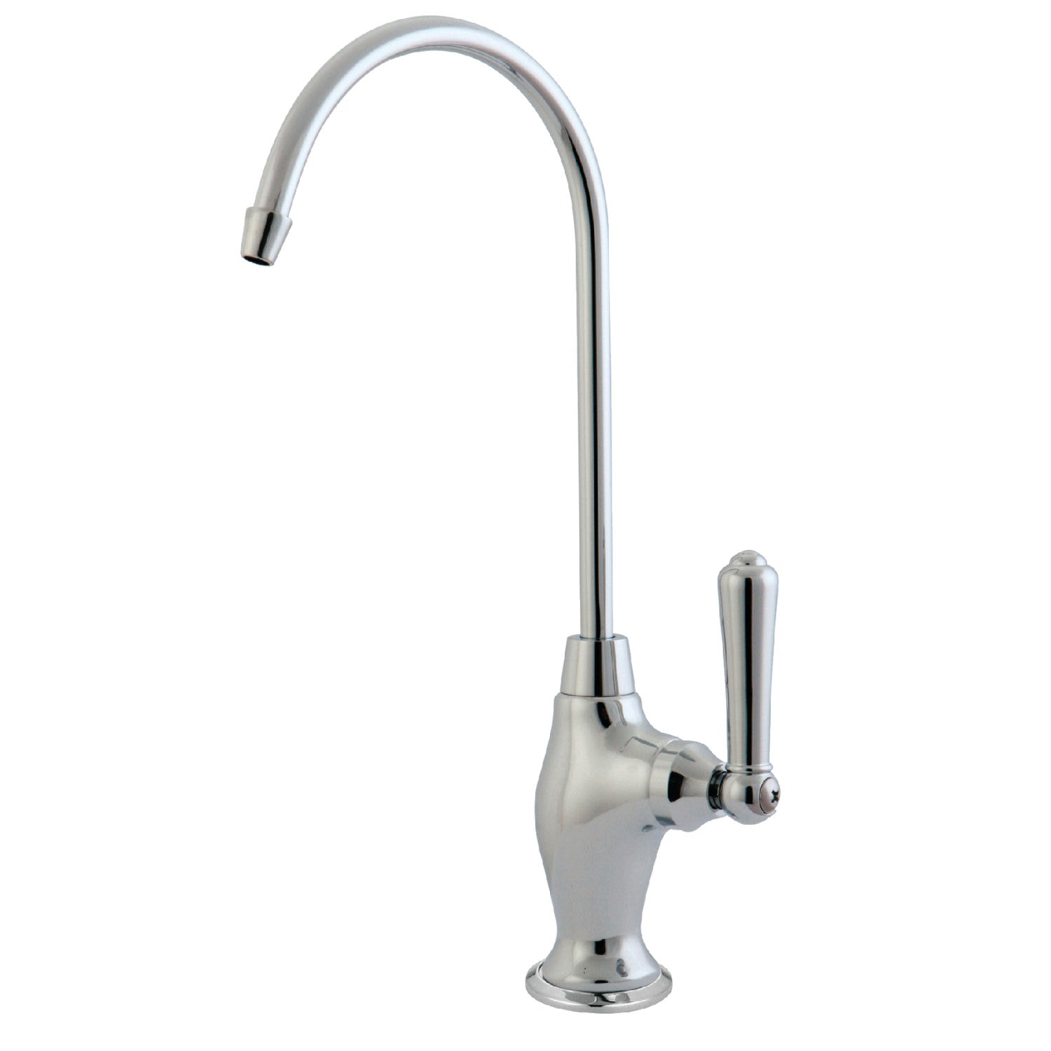 Kingston Tulare KS3191NML - Robinet de filtration d'eau à une poignée Magellan 1 trou, chrome poli
