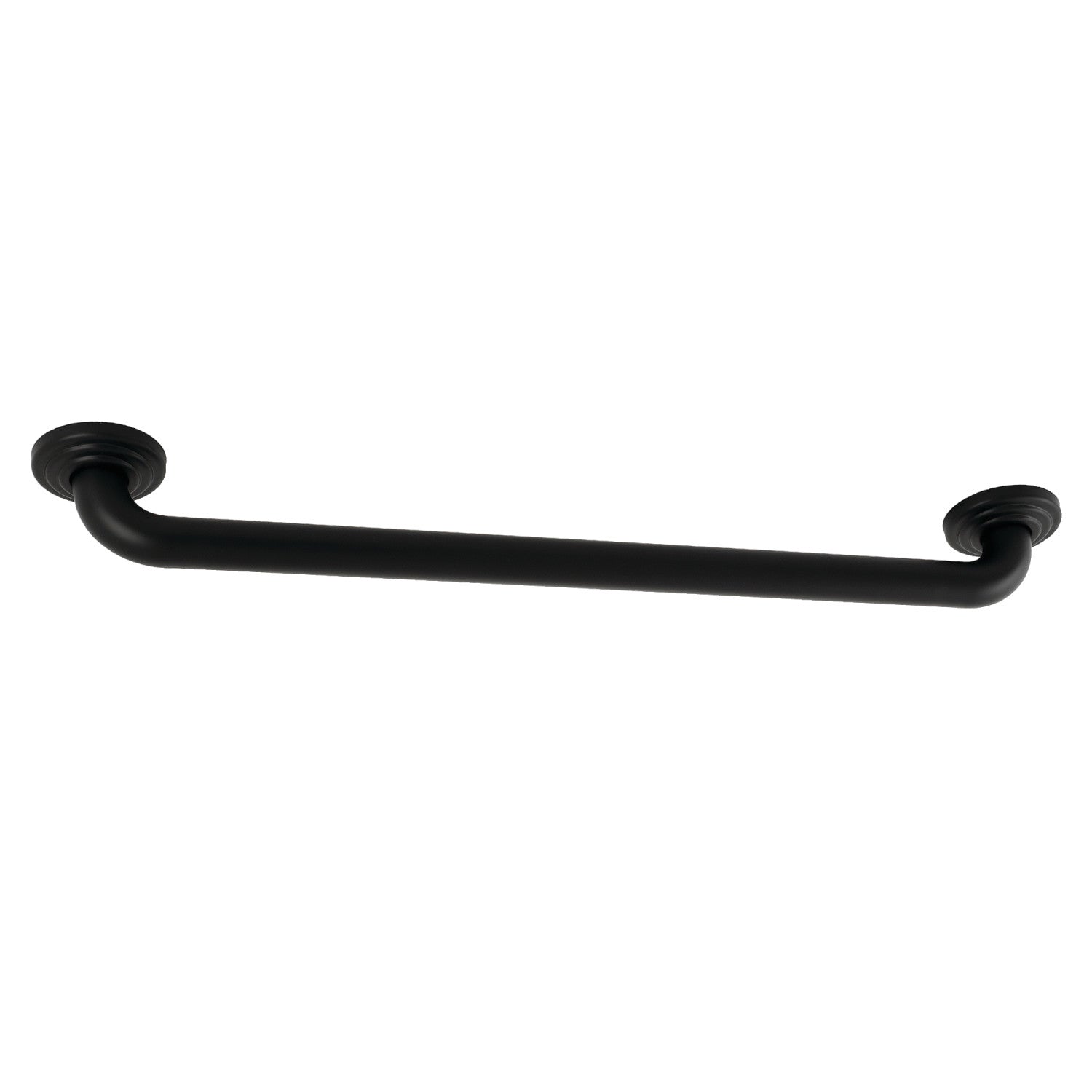 Kingston Heirloom DR314240 - Restoration 24-Inch x 1-1/4-Inch O.D. Brass Decorative Grab Bar, Matte Black