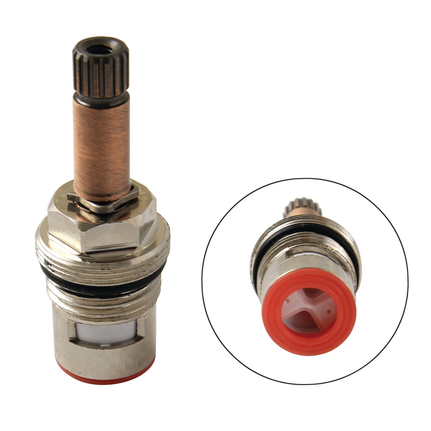 Kingston KSRP129ACHC Hot Ceramic Disc Cartridge (1 Piece), Antique Copper
