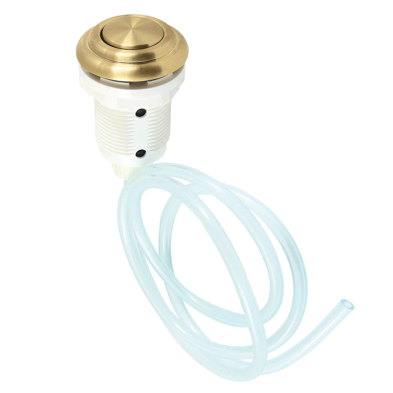 Kingston Heirloom KAT317 - Bouton interrupteur d'évacuation des ordures de Trimscape, laiton brossé