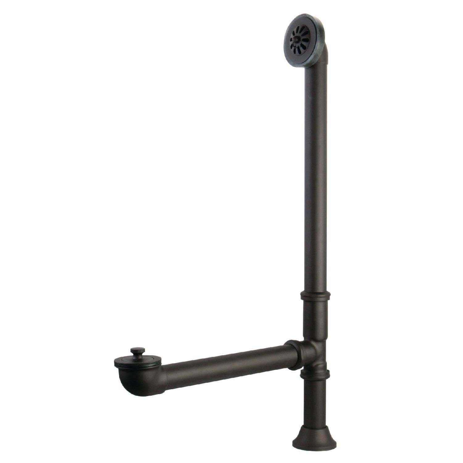 Kingston Heirloom CC2085 - Vintage Brass Lift and Turn Tub Waste and Overflow, Oil Rubbed Bronze