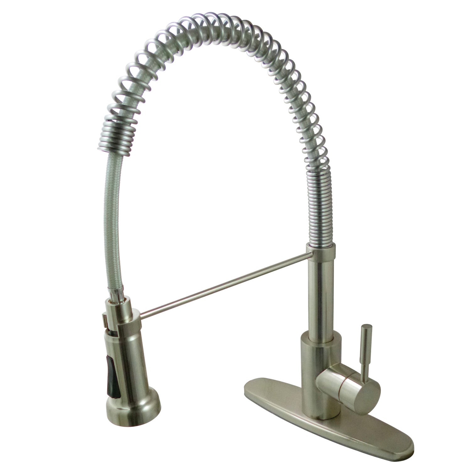 Kingston Sona GSY8888DL - Concord Robinet de cuisine pré-rinçage à une poignée 1-or-3, Nickel brossé