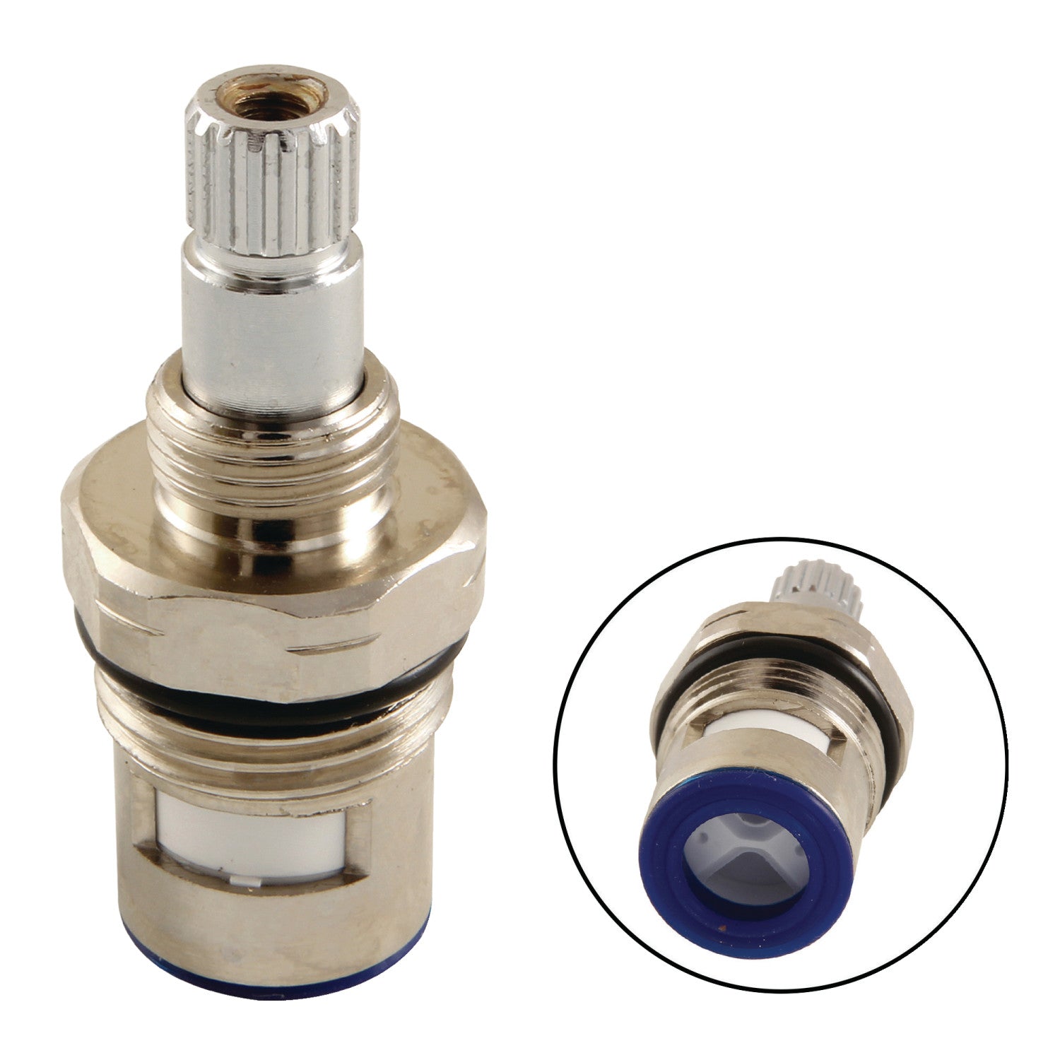 Kingston KSRP8351CC Cold Ceramic Disc Cartridge (1 Piece), Polished Chrome