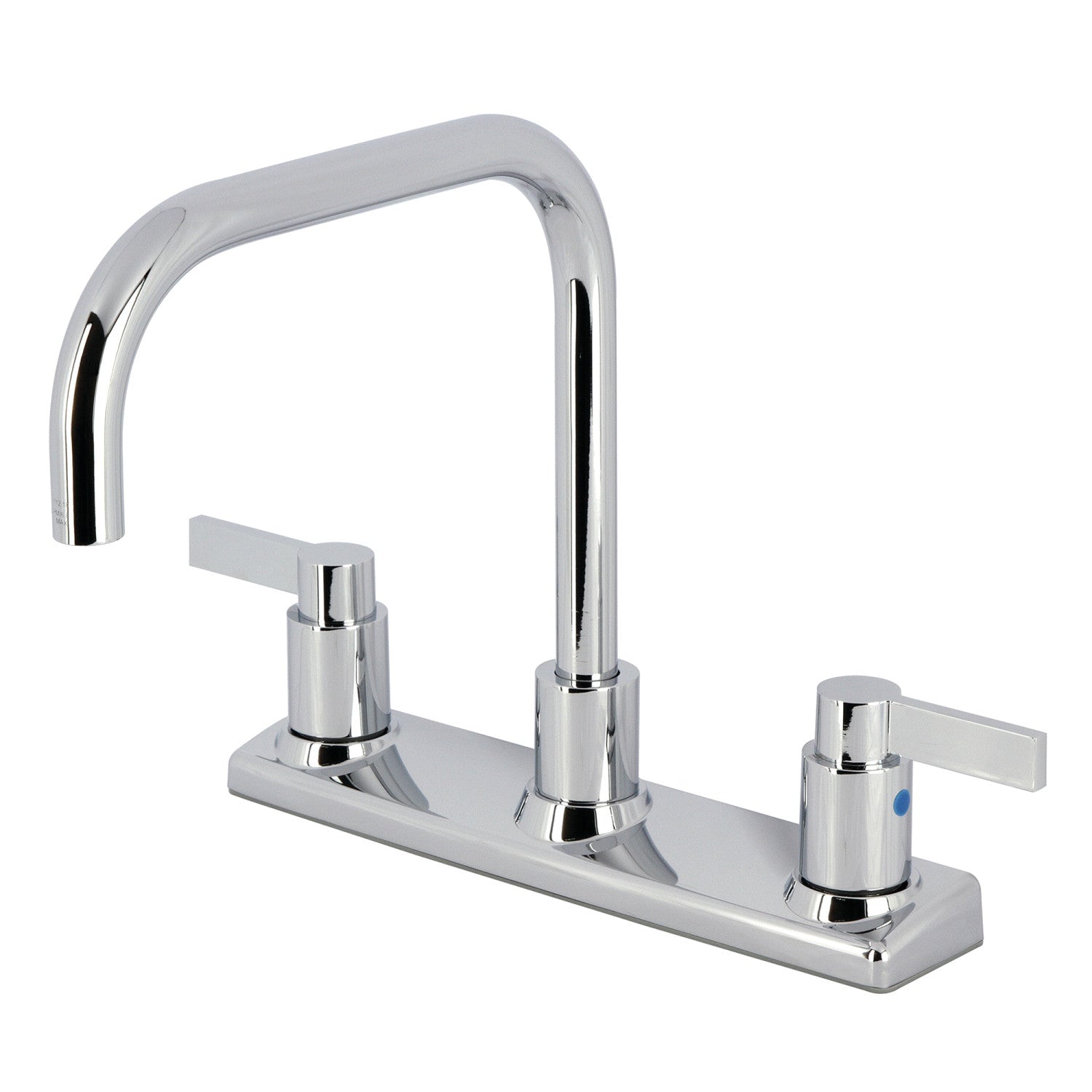 Kingston Sona FB2141NDL - NuvoFusion Robinet de cuisine à deux poignées 2 trous 8"
