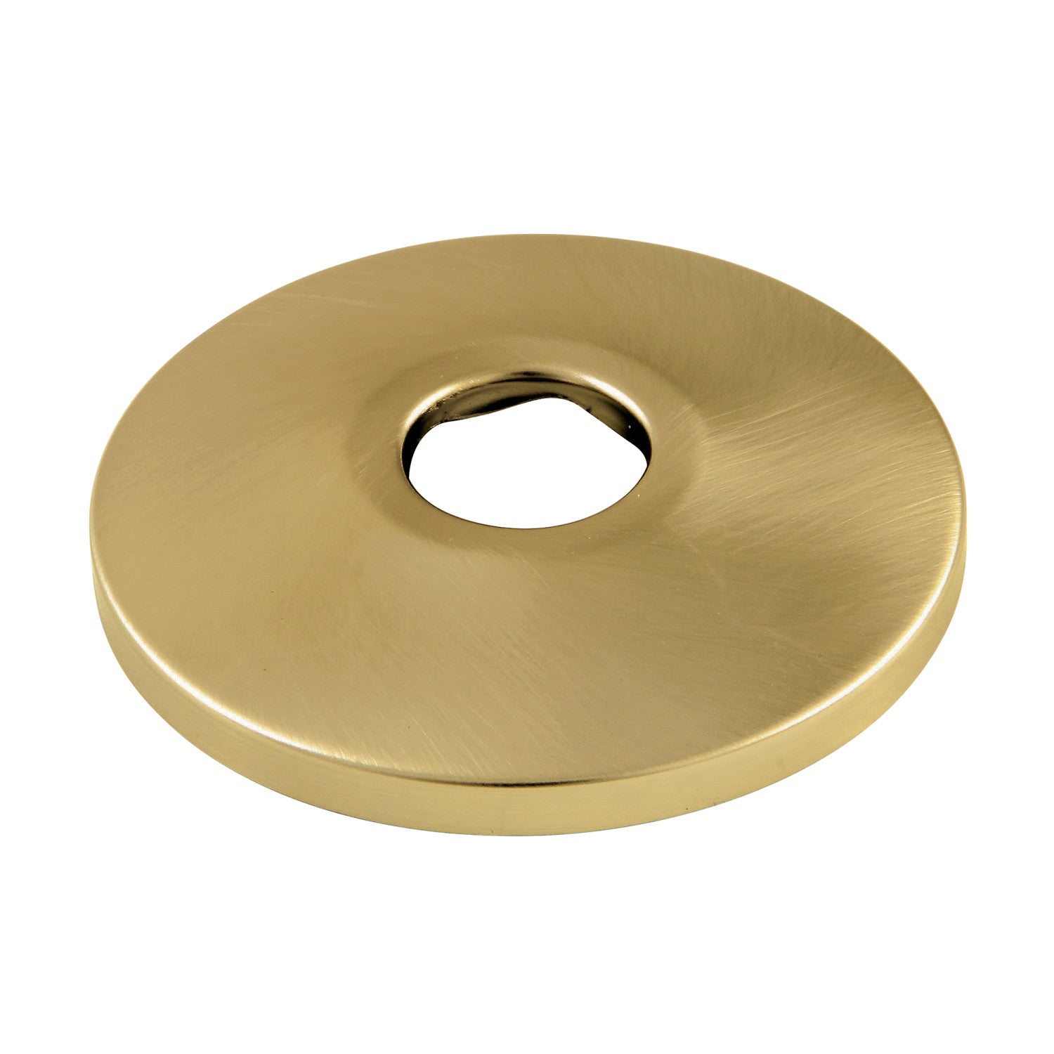 Kingston fait pour correspondre FL387 3 / 8 "IPS Bride en laiton, laiton brossé