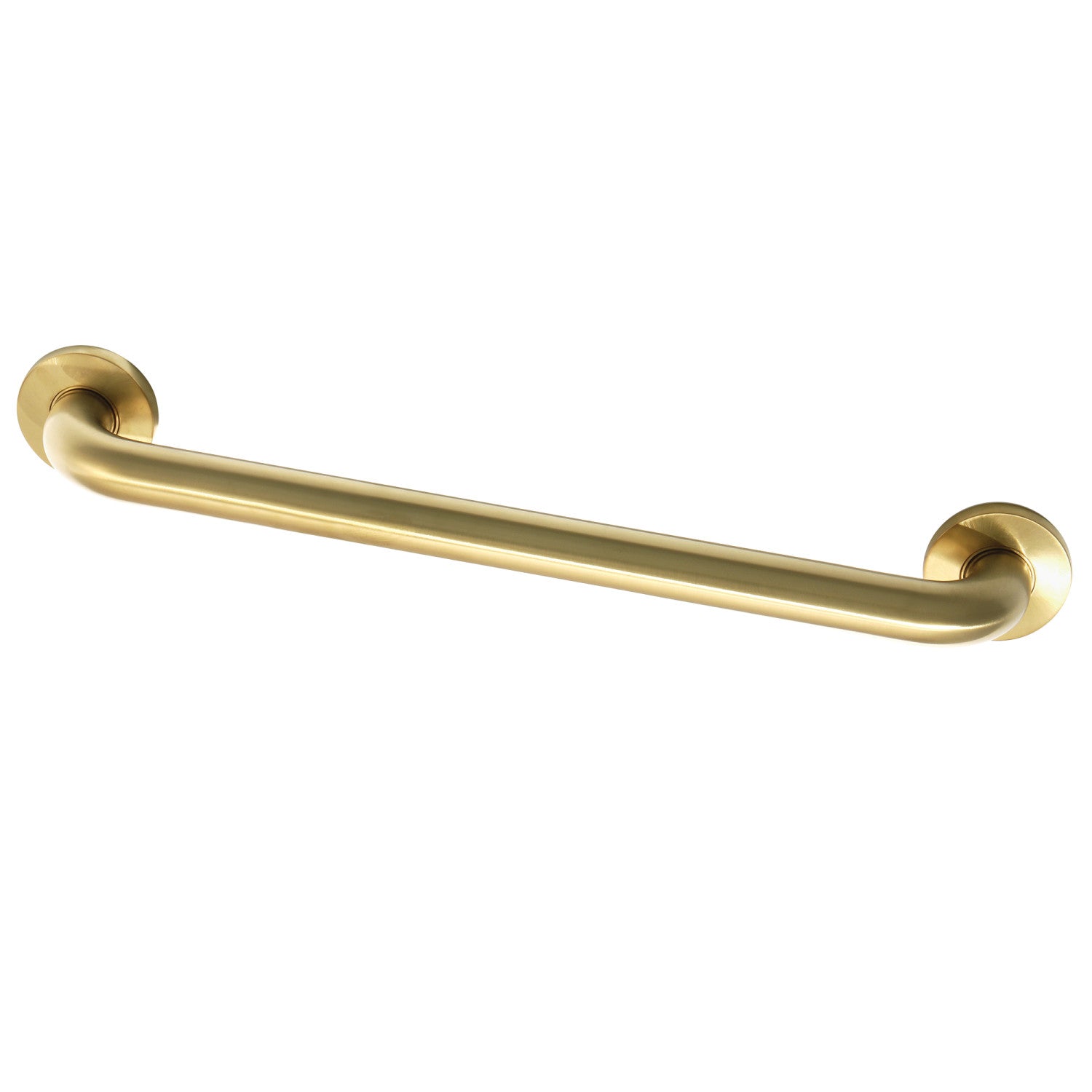 Kingston Sona DR514187 - Meridian 18-Inch x 1-1/4-Inch O.D. Brass ADA Grab Bar, Brushed Brass