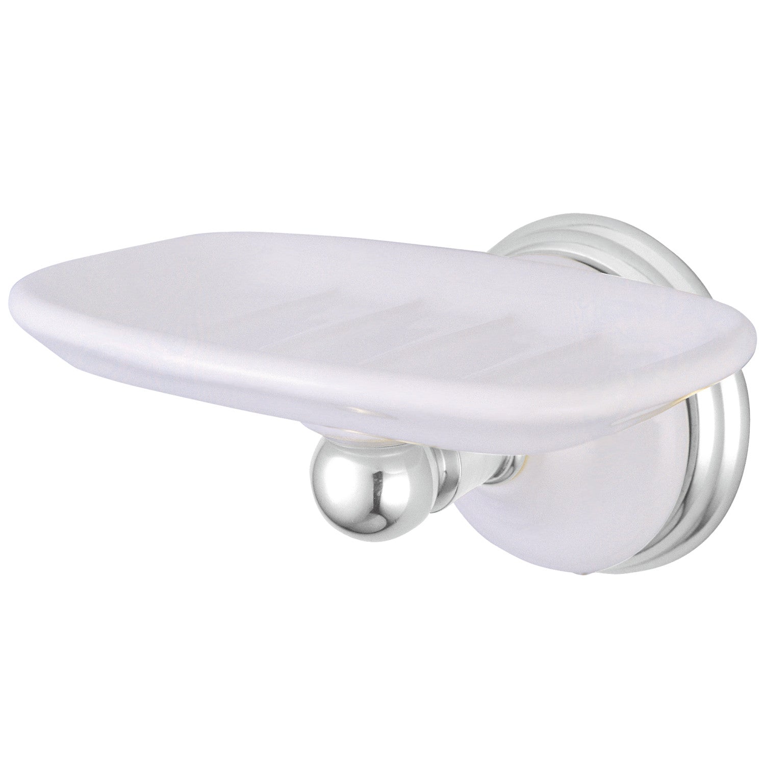 Kingston Heirloom BA1115C - Victorian Wall-Mount Soap Dish Holder, Polished Chrome