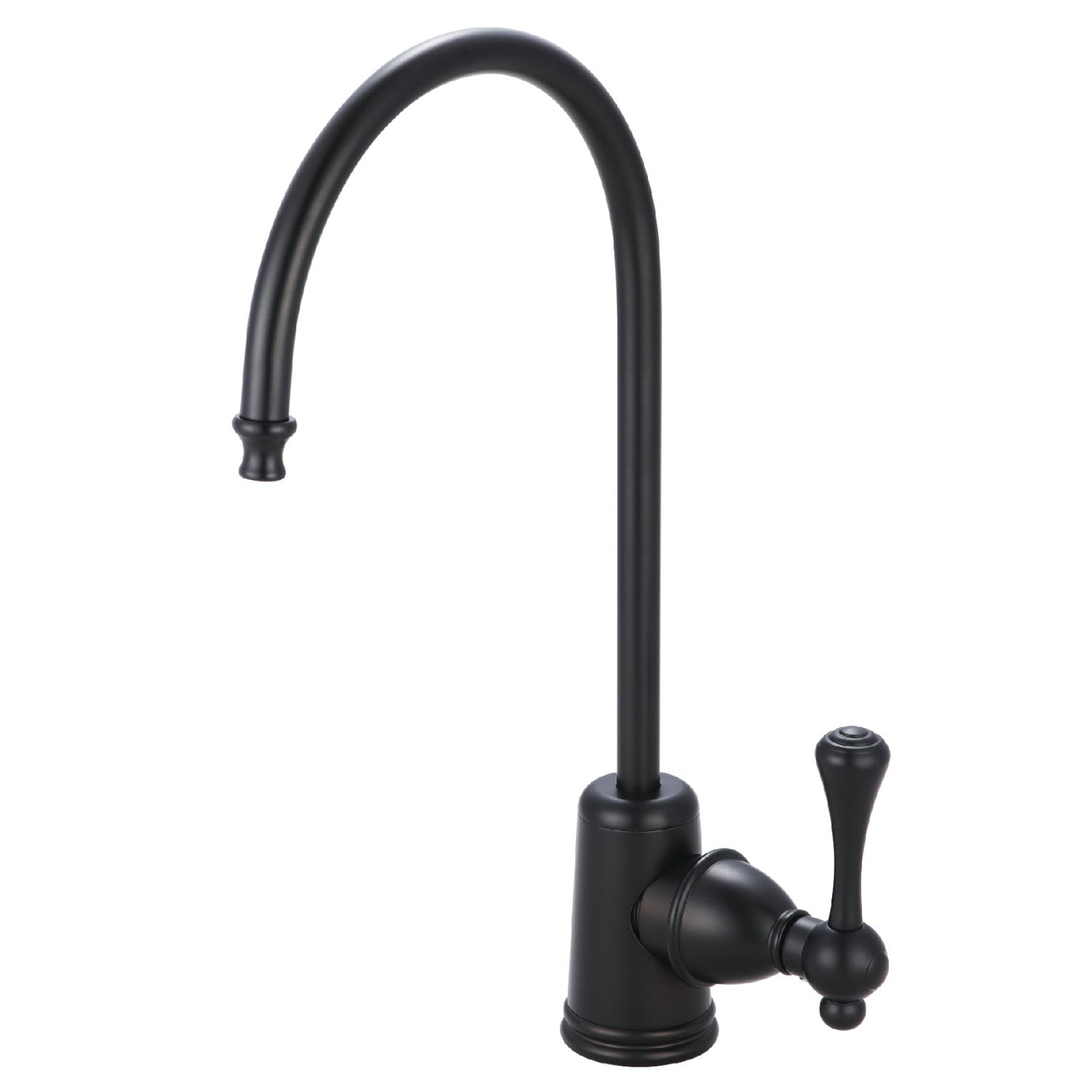 Kingston Tulare KS7195BL - Robinet de filtration d'eau de montage de plate-forme 1 trou, bronze frotté à l'huile