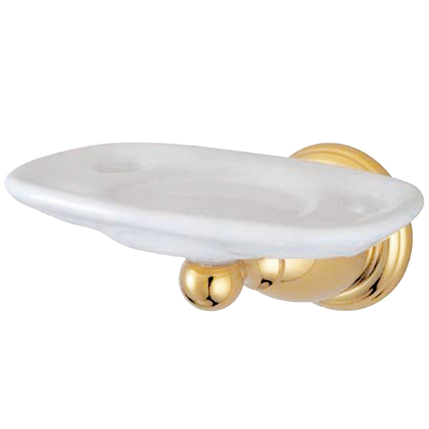Kingston Heirloom BA1756PB - Brosse à dents et support de gobelet Heritage, laiton poli