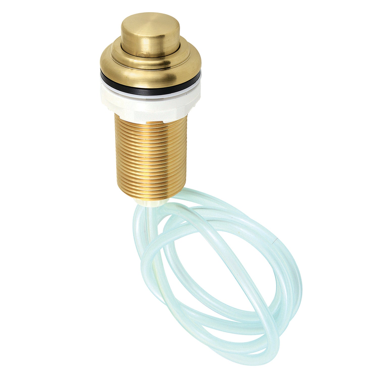 Kingston Heirloom KAT217 - Bouton interrupteur d'évacuation des ordures de Trimscape, laiton brossé