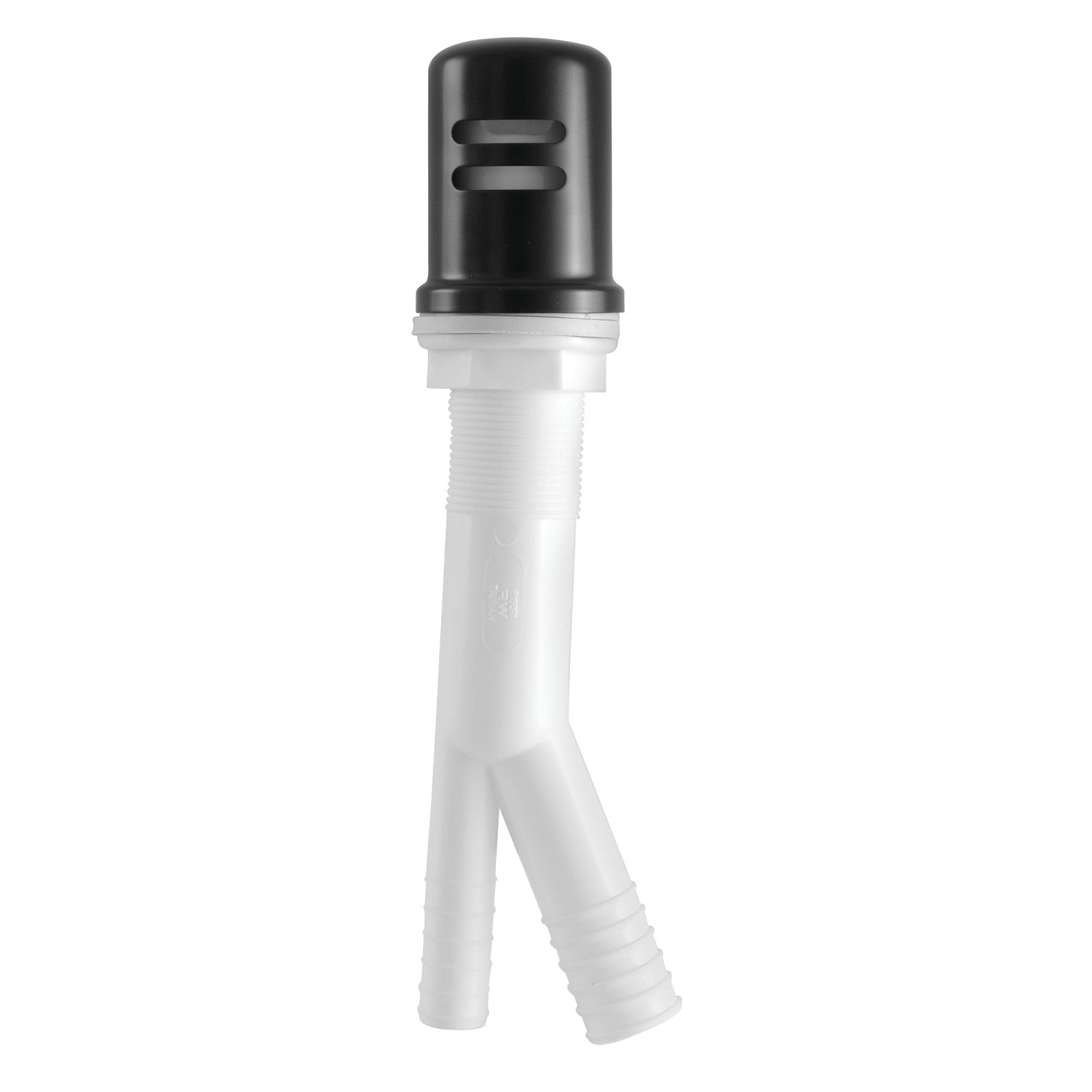 Kingston Trimscape K811MB Lave-vaisselle Air Gap avec couvercle en laiton, noir mat