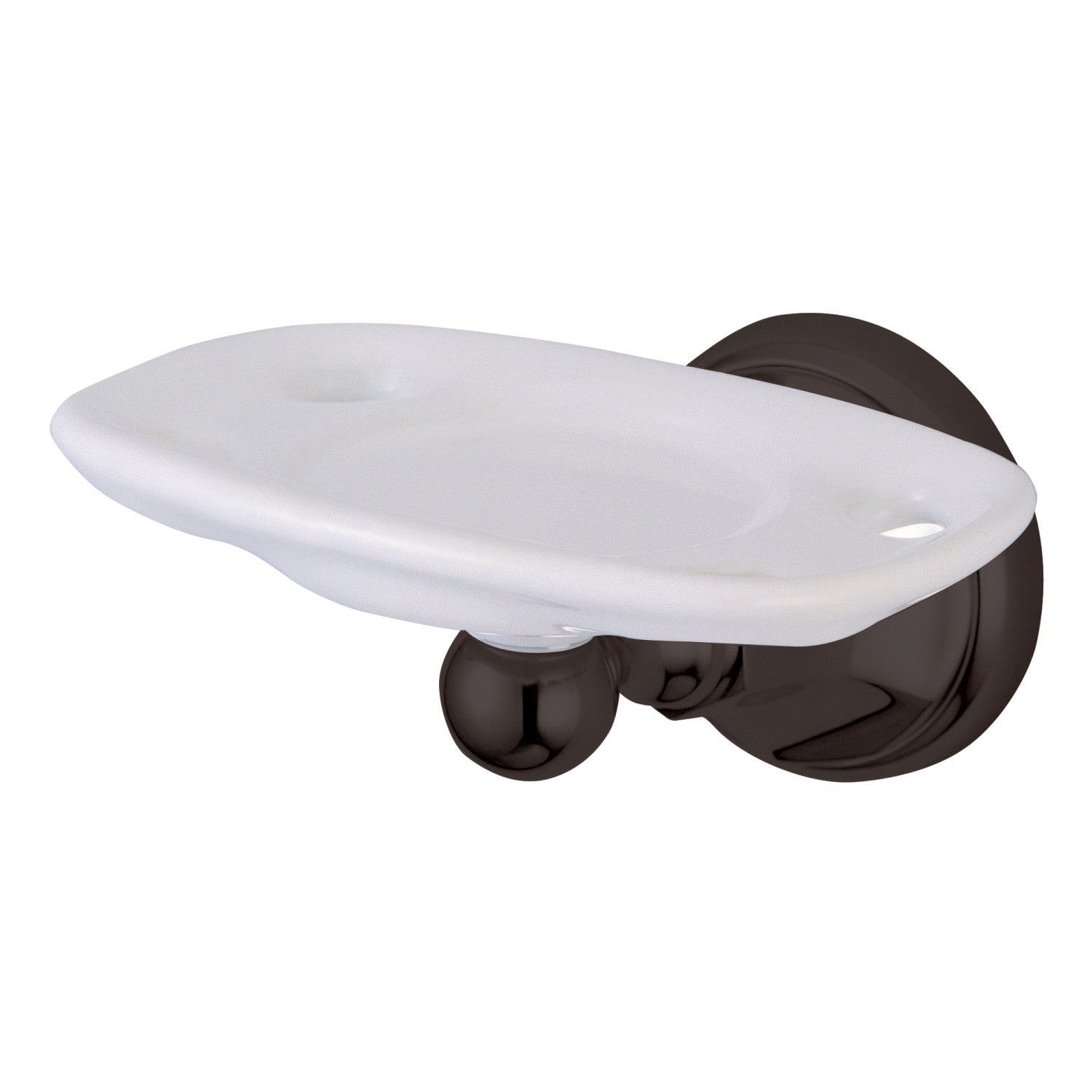 Kingston Tulare BA4816ORB - Brosse à dents et support de gobelet métropolitain, bronze frotté à l'huile