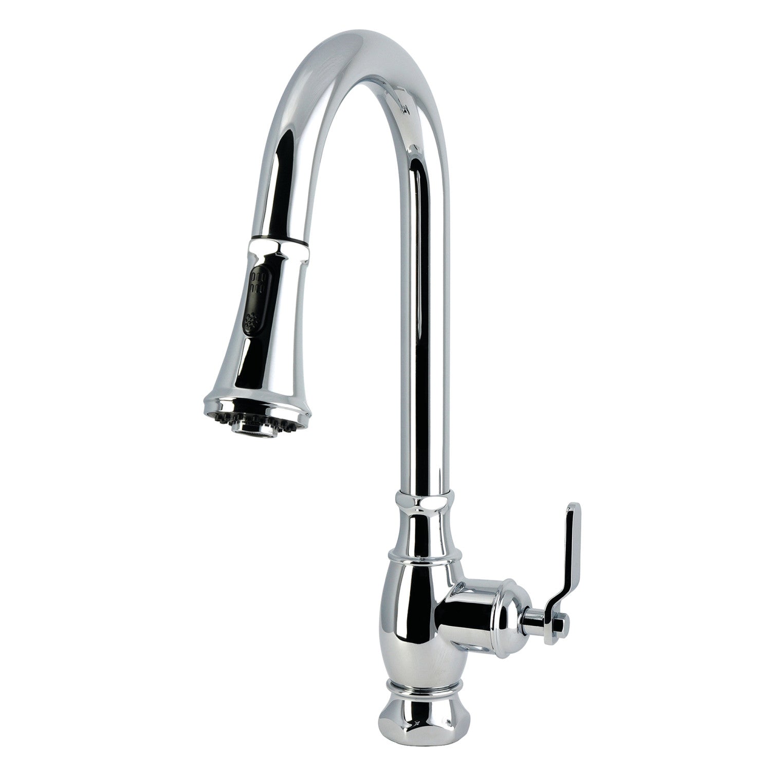 Kingston Whitaker LS8691KL Robinet de cuisine à une poignée, chrome poli