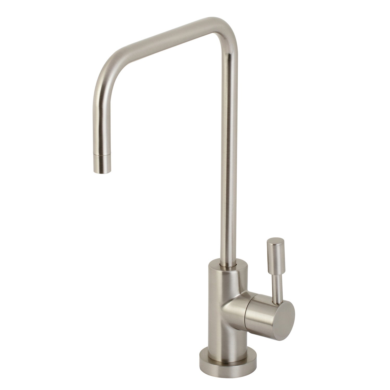 Kingston Sona KS6198DL - Robinet de filtration d'eau à une poignée Concord 1 trou, Nickel brossé