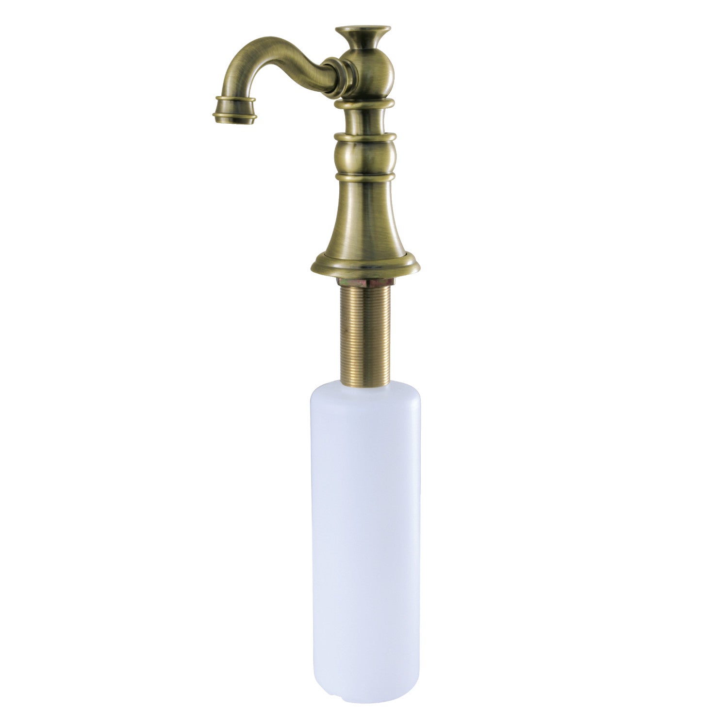 Kingston Heirloom SD1973 - American Classic Kitchen Soap Dispenser, Antique Brass
