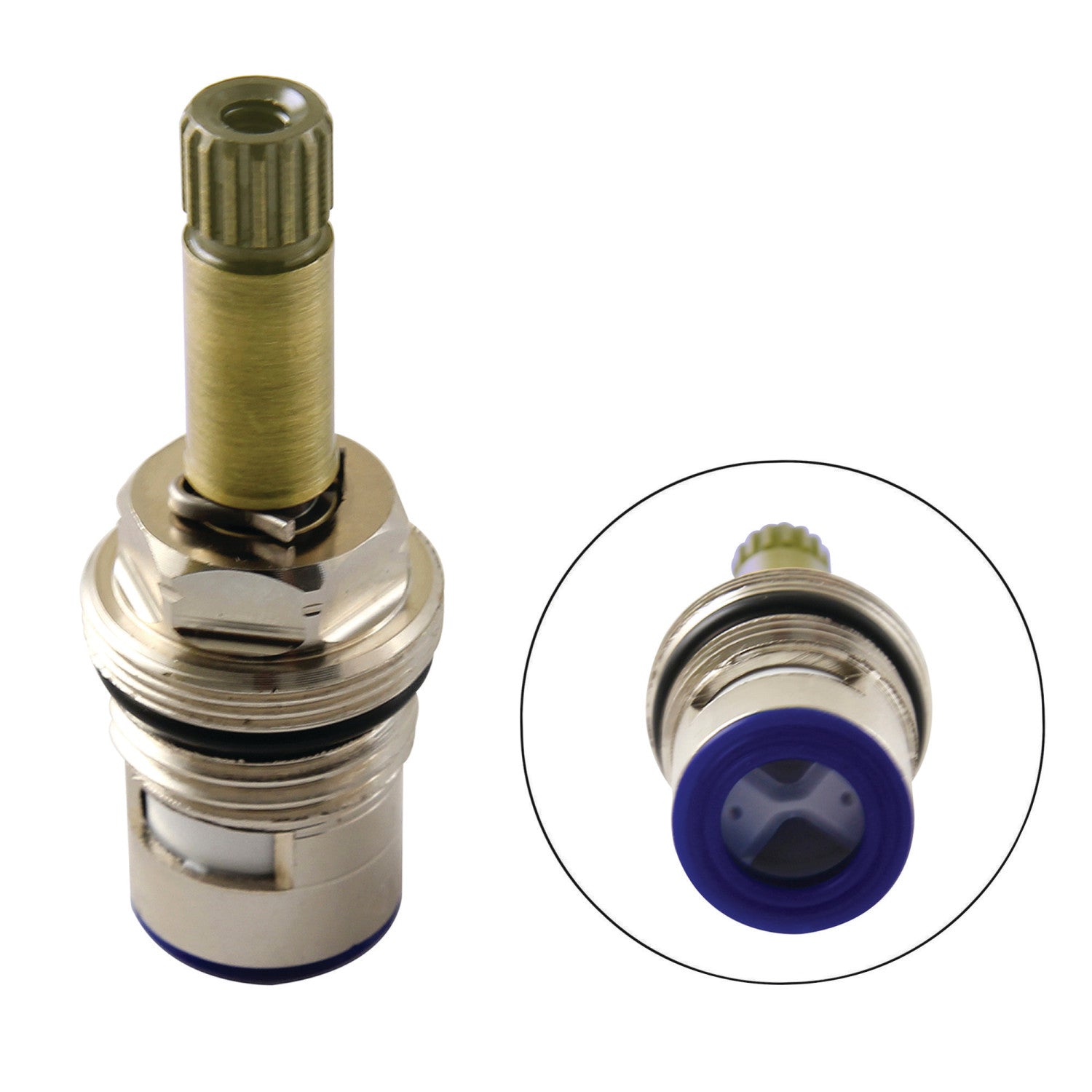 Kingston KSRP1293CC Cold Ceramic Disc Cartridge (1 Piece), Antique Brass