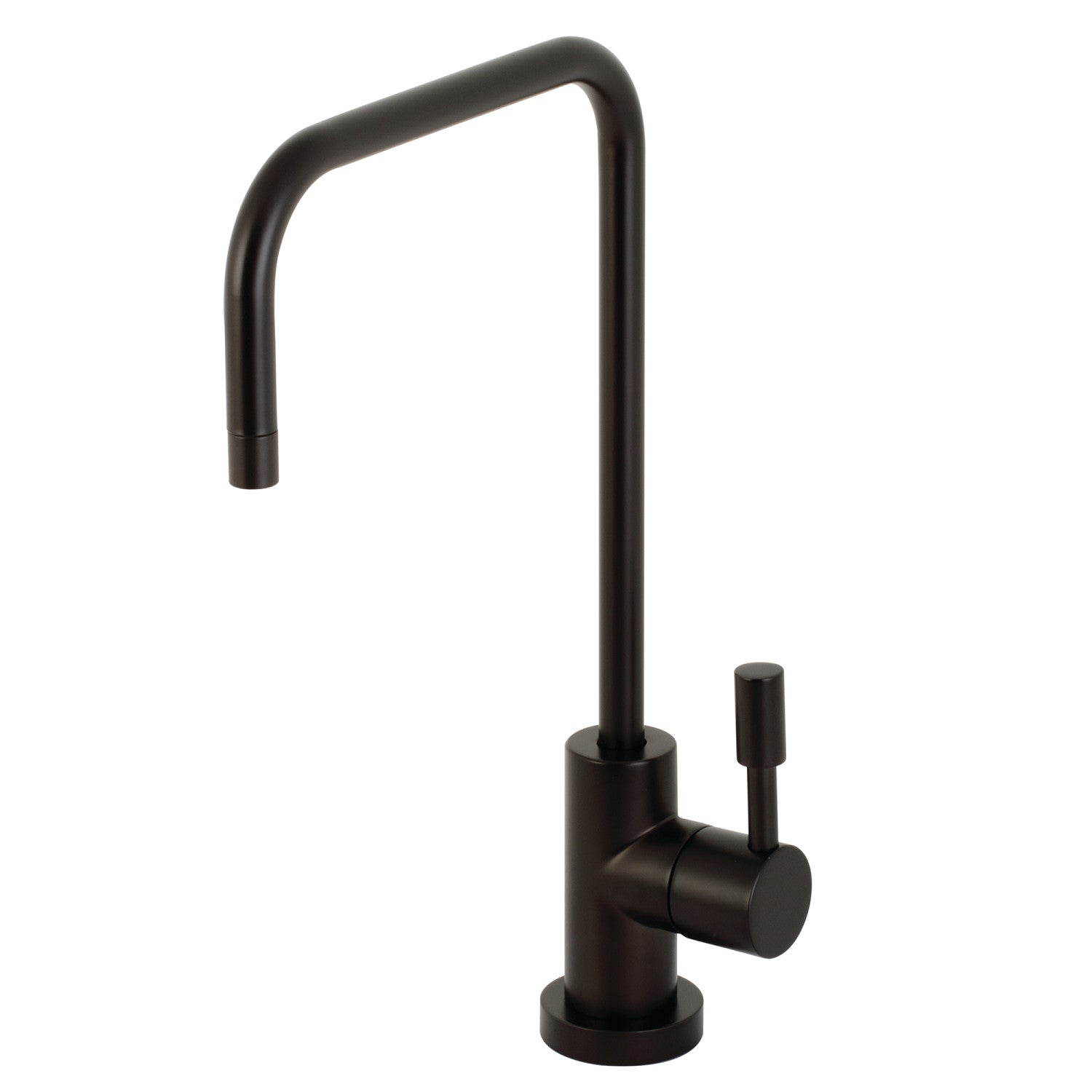 Kingston Sona KS6195DL - Robinet de filtration d'eau de plate-forme à une poignée Concord 1 trou, bronze frotté à l'huile
