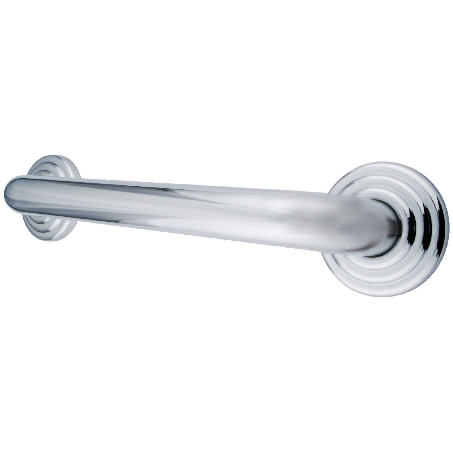 Kingston Heirloom DR314241 - Restoration 24-Inch x 1-1/4-Inch O.D. Brass Decorative Grab Bar, Polished Chrome