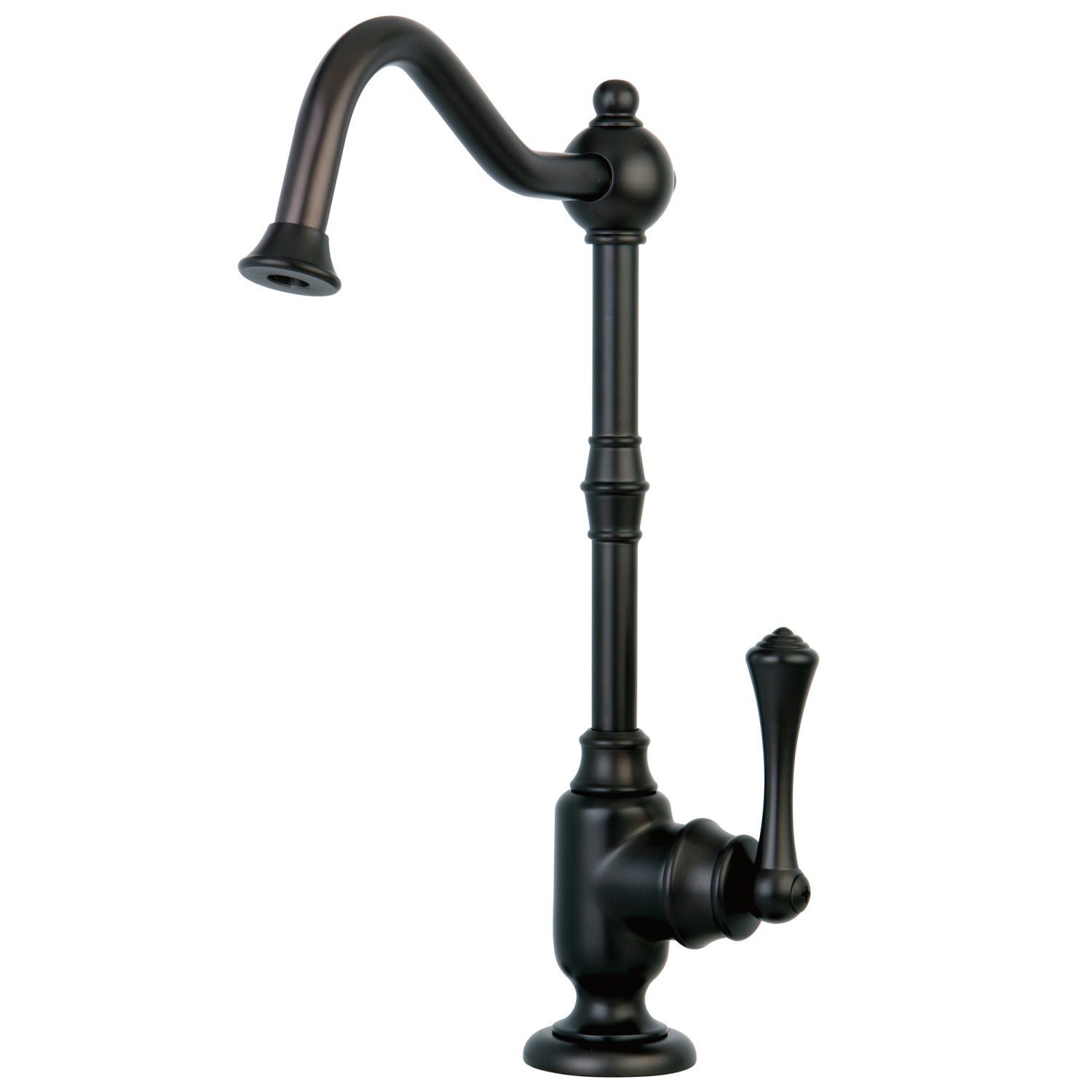 Kingston Héritier KS7395BL - Vintage à une poignée 1- Robinet de filtration d'eau de montage de plate-forme de trou, bronze frotté à l'huile