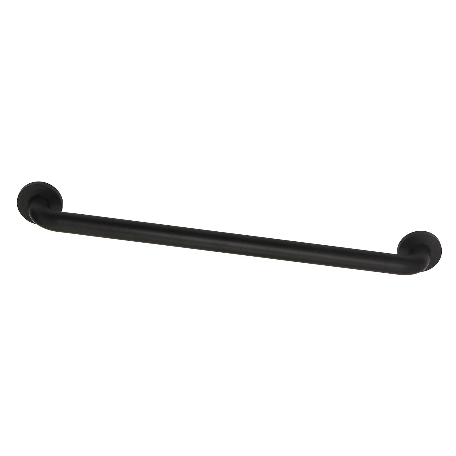 Kingston Sona DR514240 - Meridian 24-Inch x 1-1/4-Inch O.D. Brass ADA Grab Bar, Matte Black