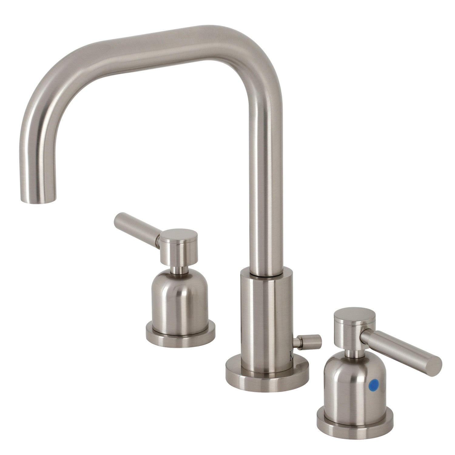Kingston Sona FSC8938DL - Robinet de salle de bain Concord avec à tirette en laiton, nickel brossé