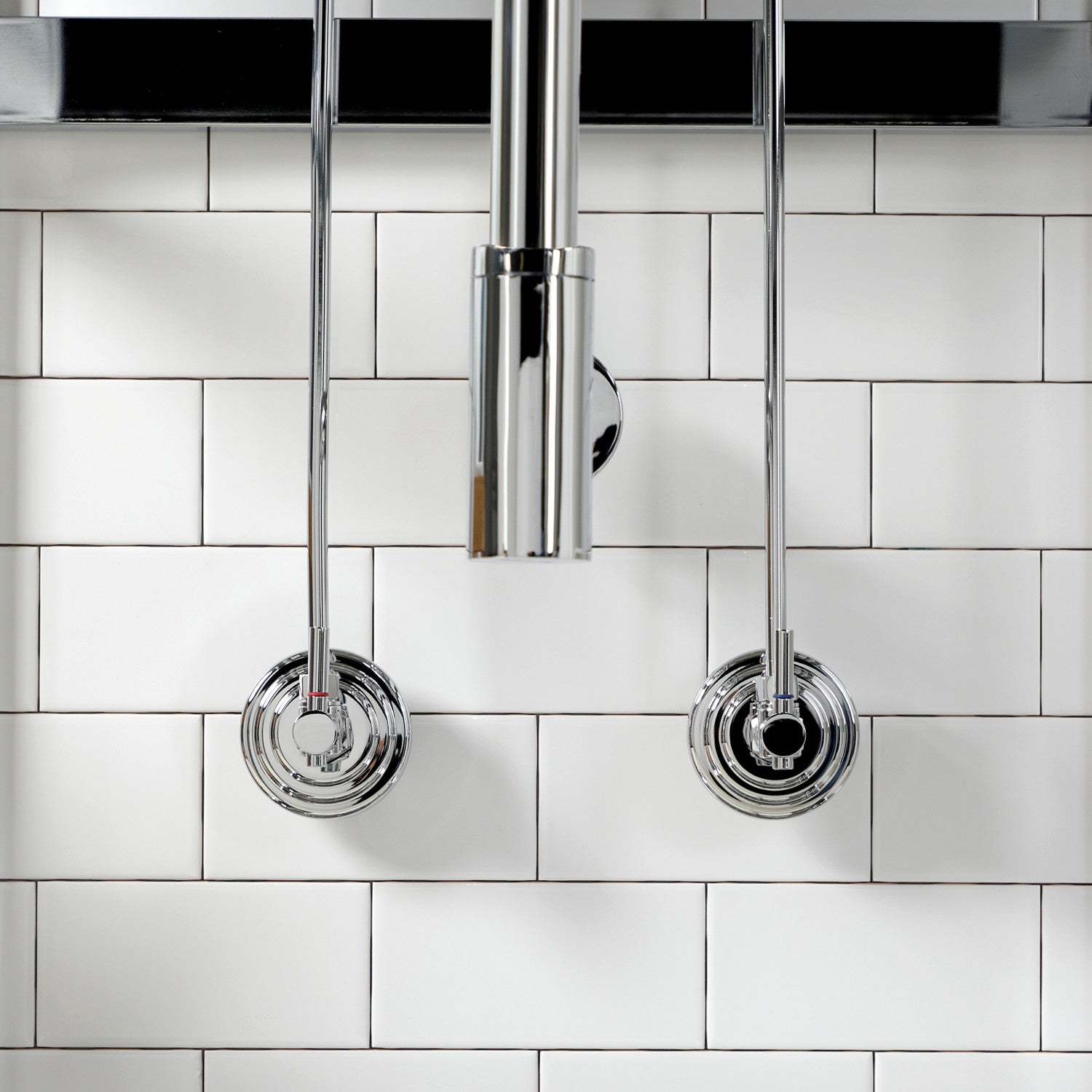 Kingston Sona CC53301DLTRMK1 - Trimscape Modern Plumbing Sink Trim Kit with Bottle Trap and Drain (No Overflow), Polished Chrome