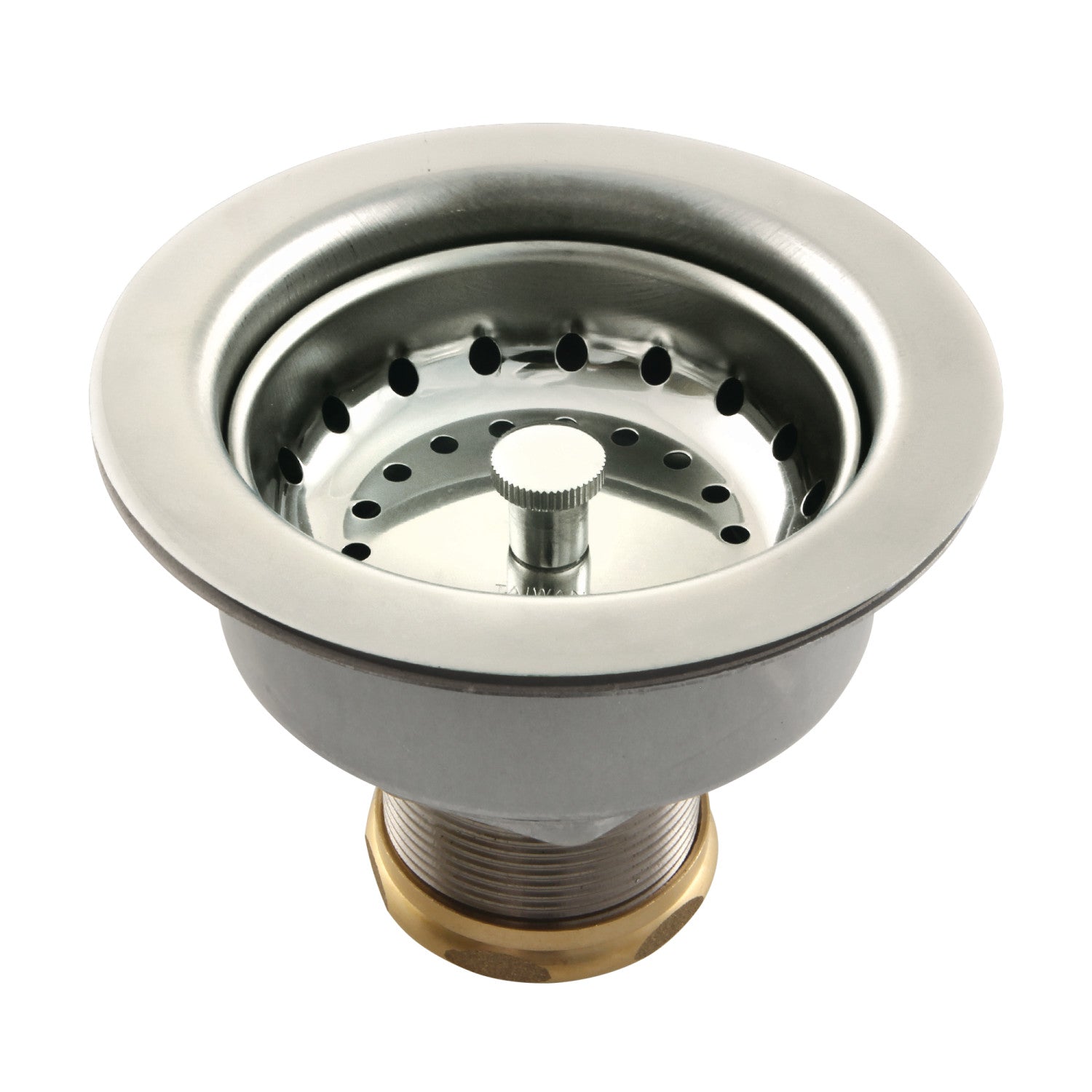 Kingston Tacoma K112PN 3-1/2 Inch Kitchen Sink Basket Strainer Only, Polished Nickel