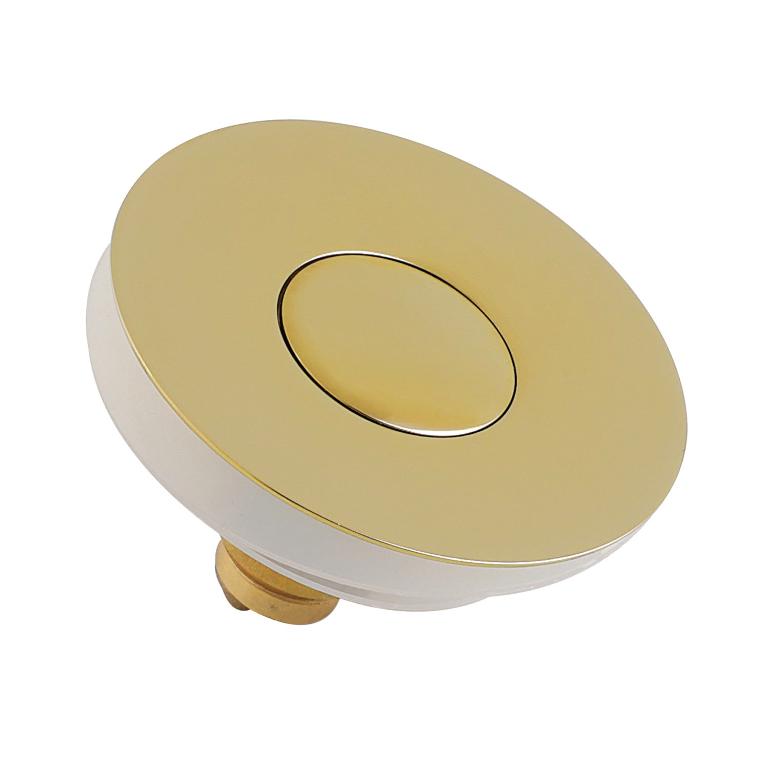 Kingston Trimscape KBF1012 Brass Sink Filter Plug (Center Pop-Up), Polished Brass