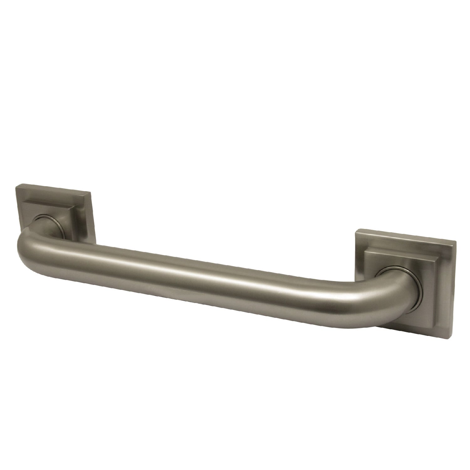 Kingston Sona DR614168 - Claremont 16-Inch x 1-1/4-Inch O.D. Brass Decorative Grab Bar, Brushed Nickel