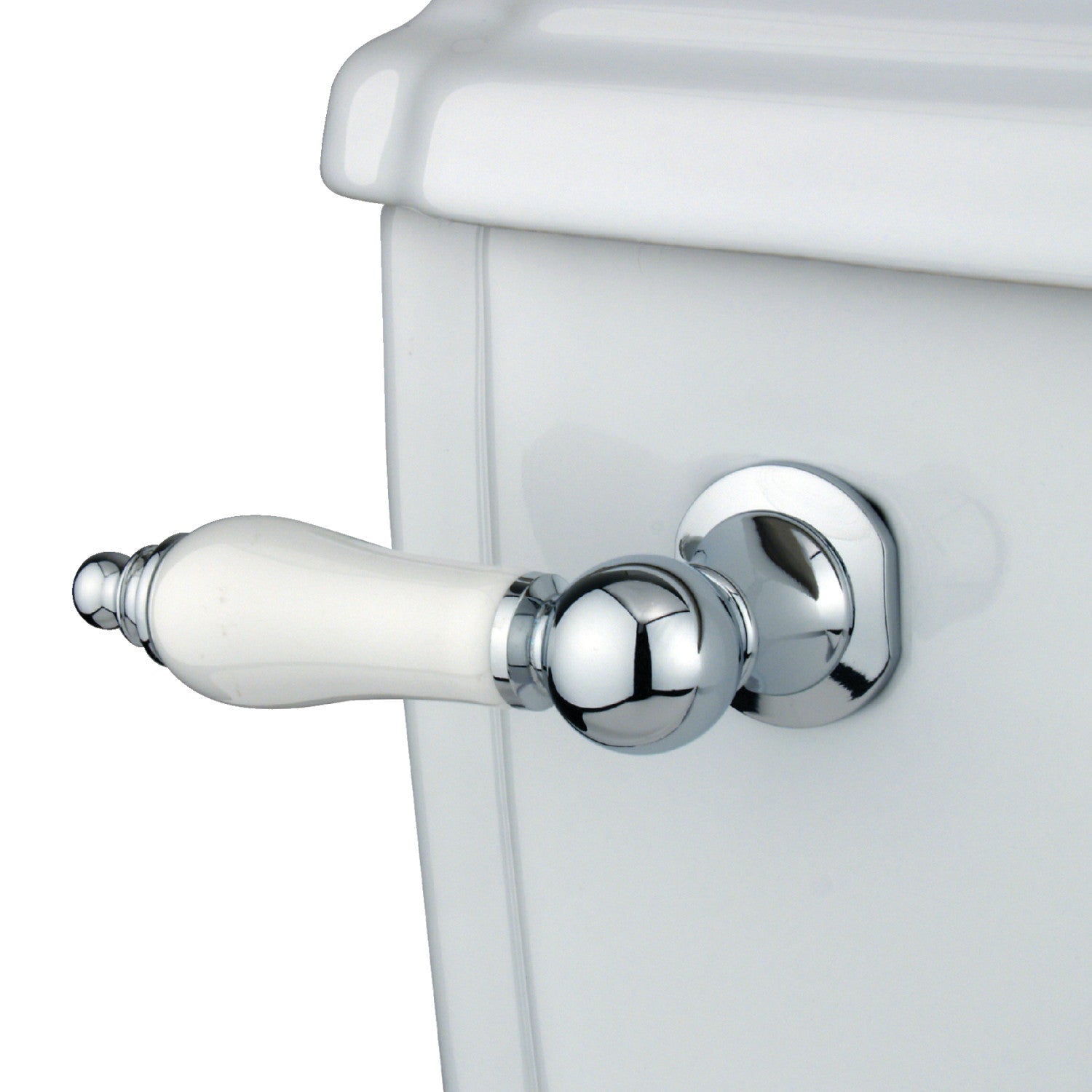Kingston Heirloom KTPL1 - Victorian Front Mount Toilet Tank Lever, Polished Chrome