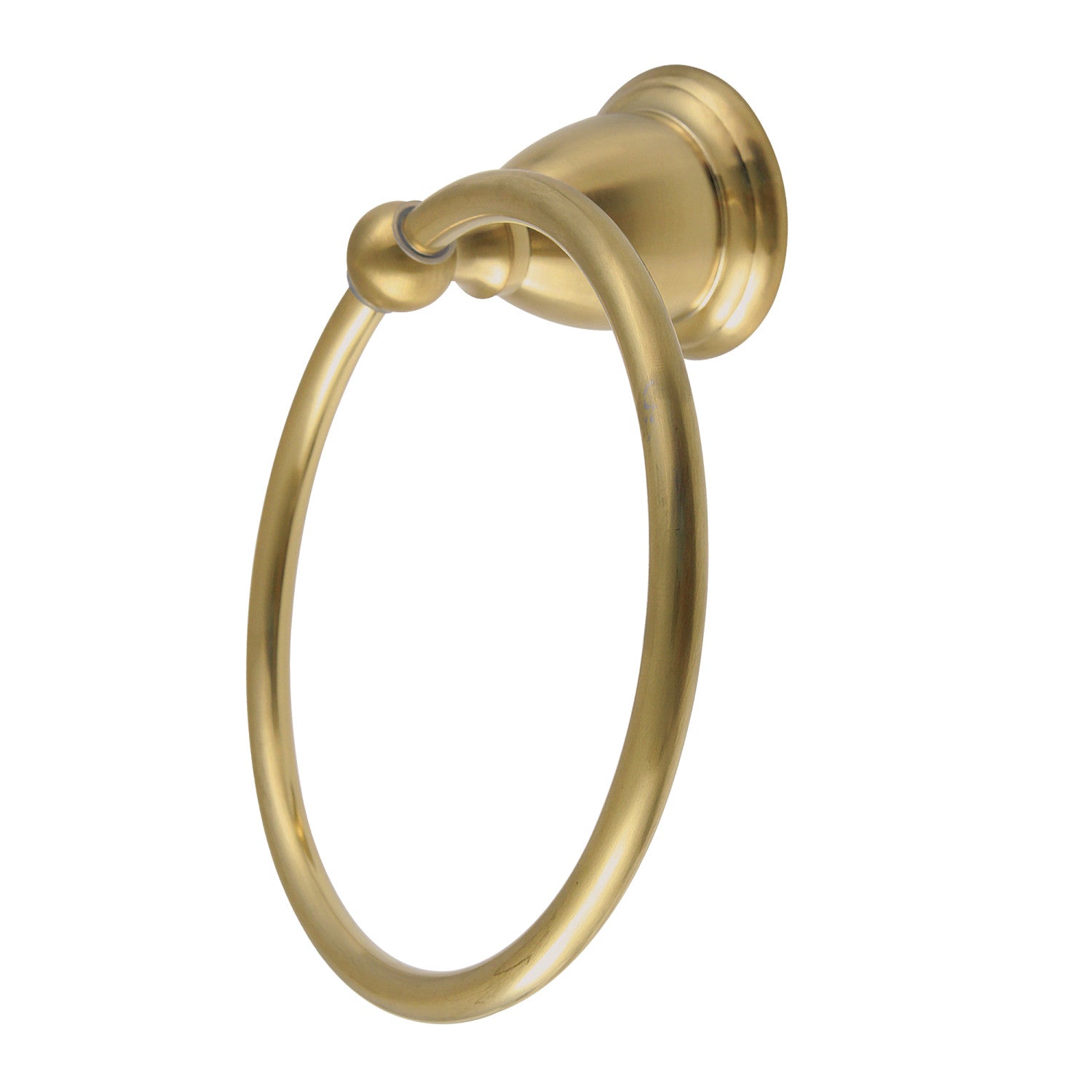 Kingston Heirloom BA1754BB - Heritage 6-Inch Towel Ring, Brushed Brass