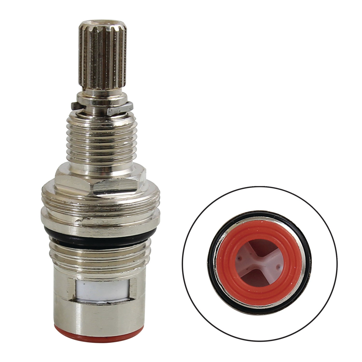 Kingston KSRPL5100HC Hot Ceramic Disc Cartridge for Pot Filler, Polished Chrome