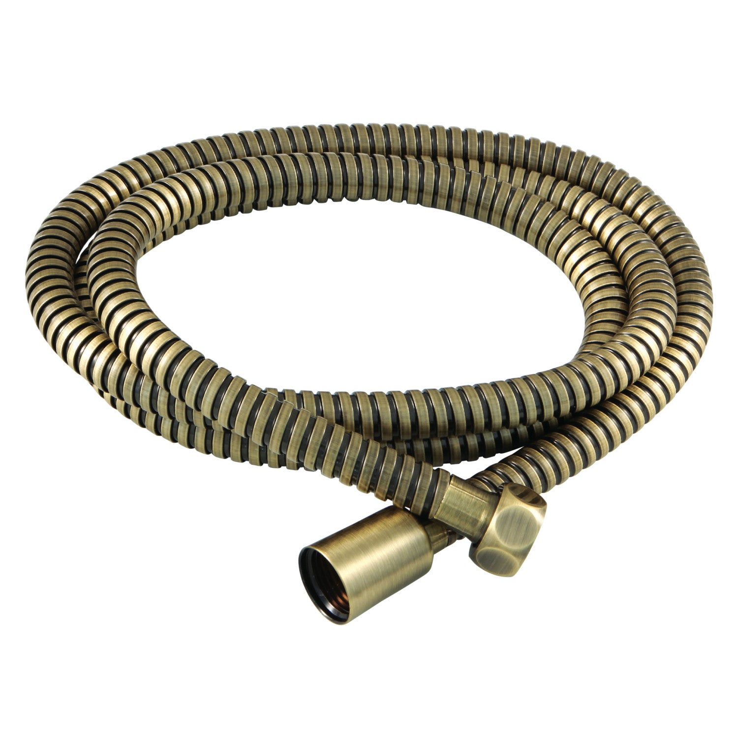 Kingston Vintage ABT1030A3 59-Inch Stainless Steel Shower Hose, Antique Brass