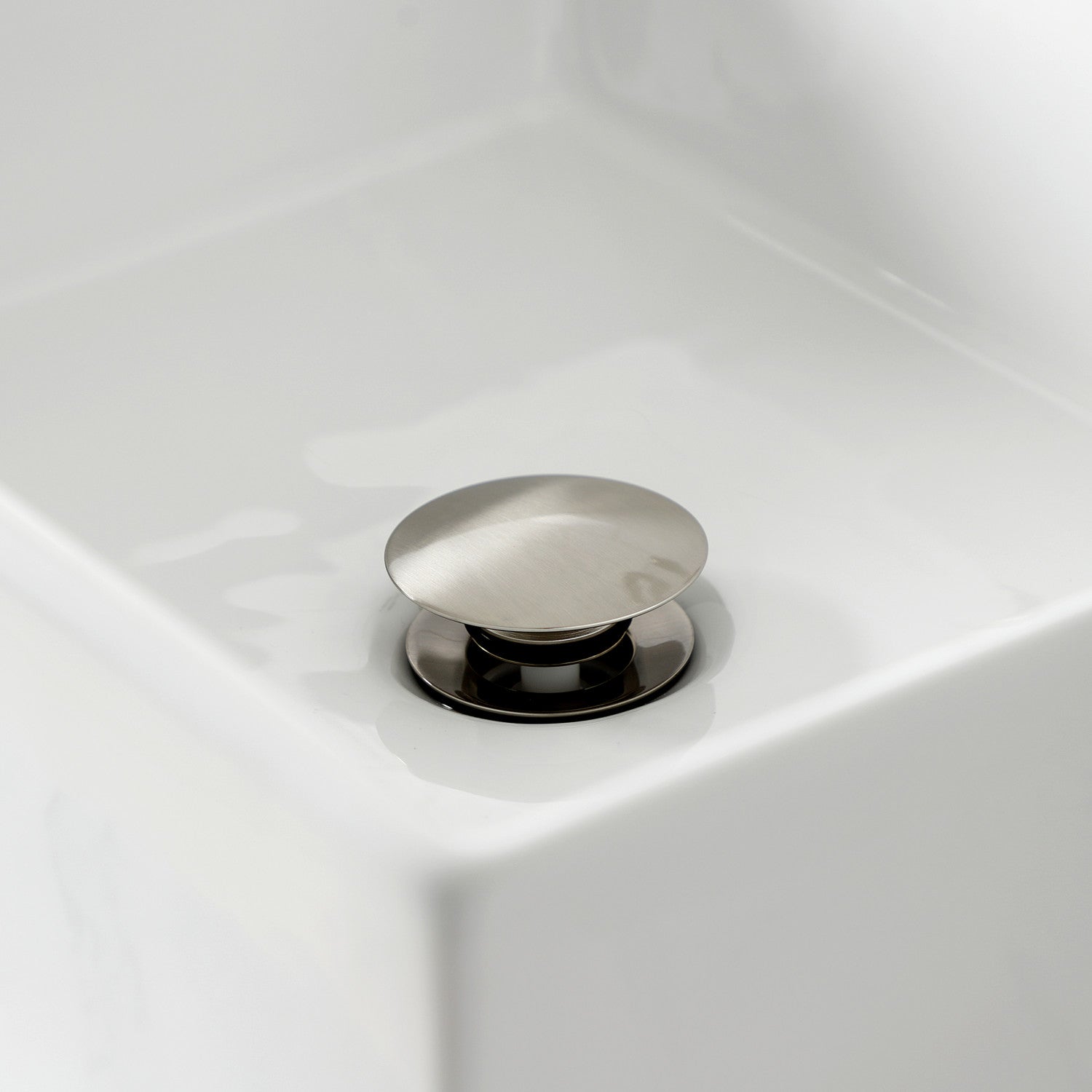 Kingston Sona CC53308DLTRMK2 - Trimscape Modern Plumbing Sink Trim Kit with Bottle Trap and Overflow Drain, Brushed Nickel