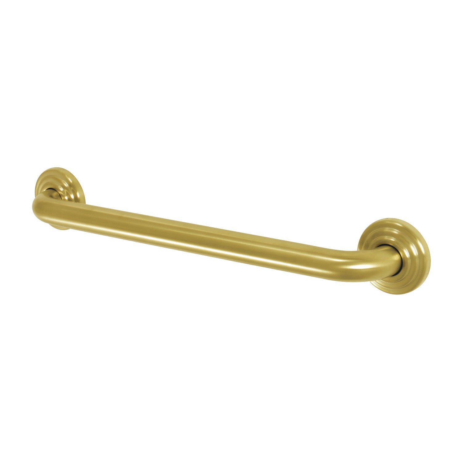 Kingston Heirloom DR314187 - Restoration 18-Inch x 1-1/4-Inch O.D. Brass Decorative Grab Bar, Brushed Brass