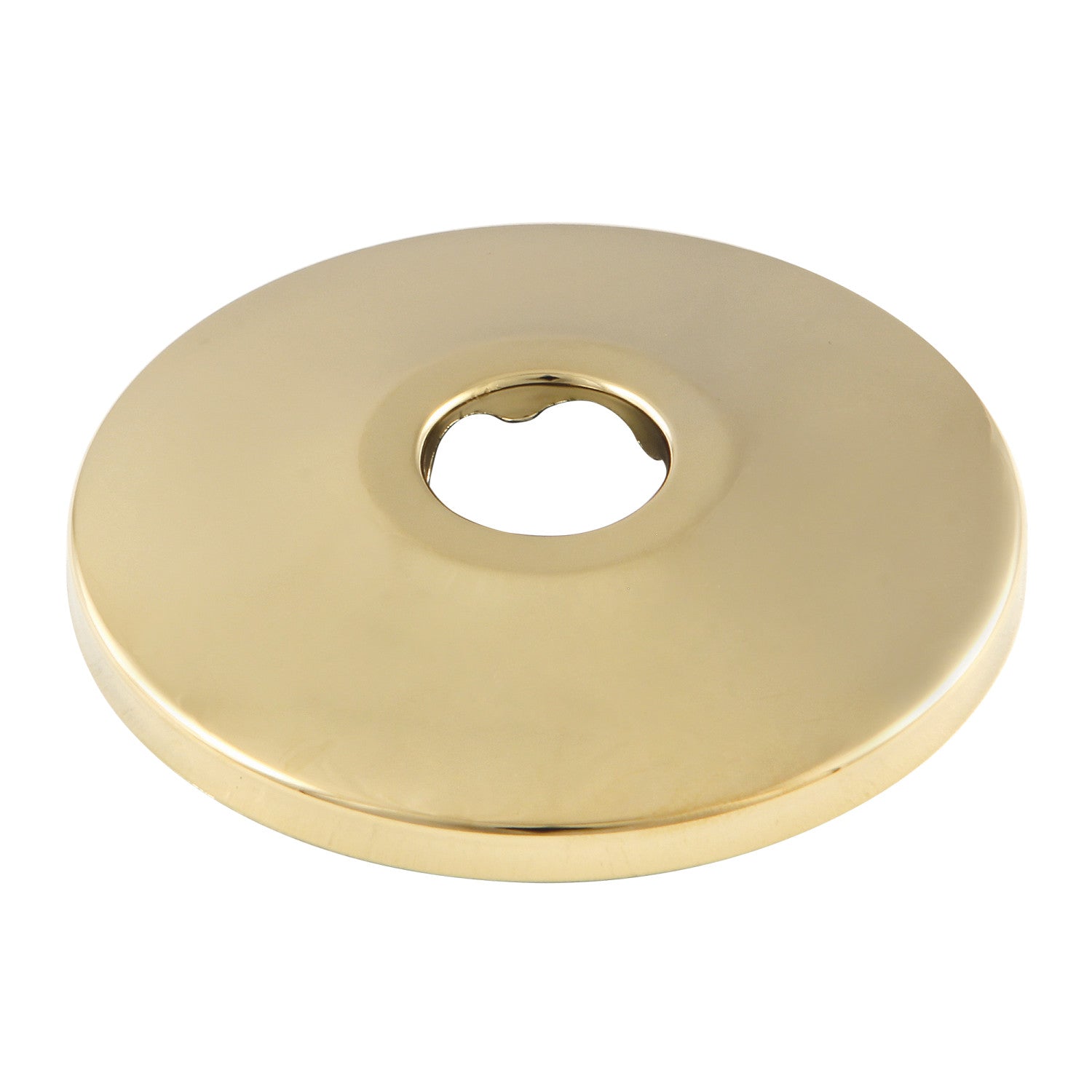 Kingston fait pour correspondre FL582 1 / 2 "CTS Bride en laiton, laiton poli