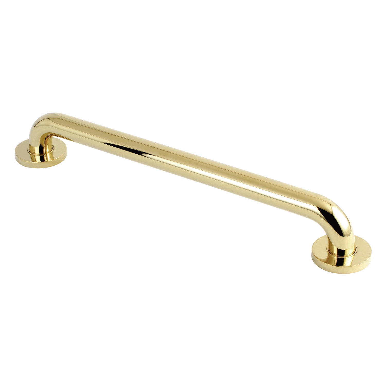 Kingston Sona DR514182 - Meridian 18-Inch x 1-1/4-Inch O.D. Brass ADA Grab Bar, Polished Brass