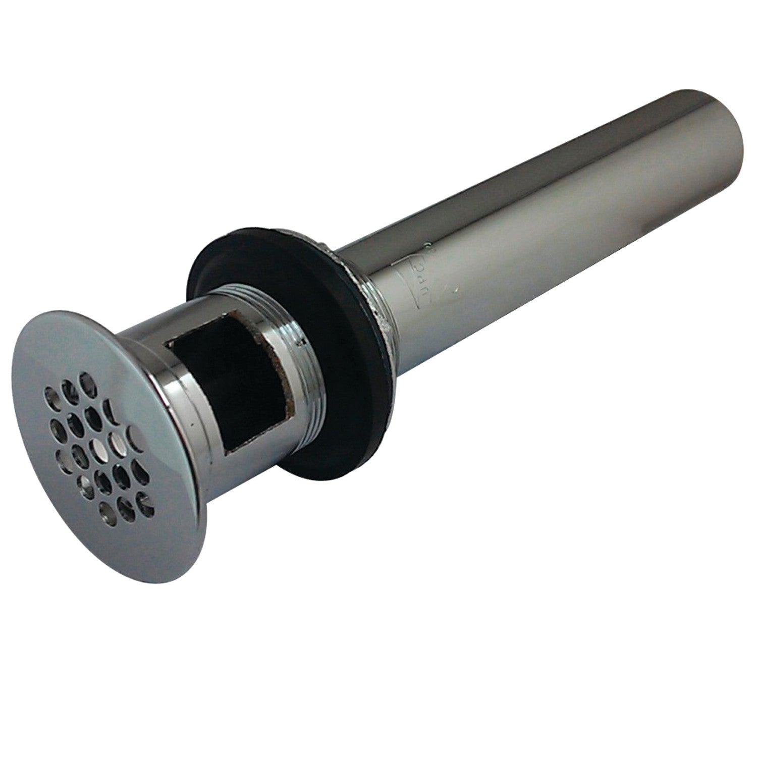 Kingston Trimscape KB5001 Brass Grid Bathroom Sink Drain with Overflow, 17 Gauge, Polished Chrome