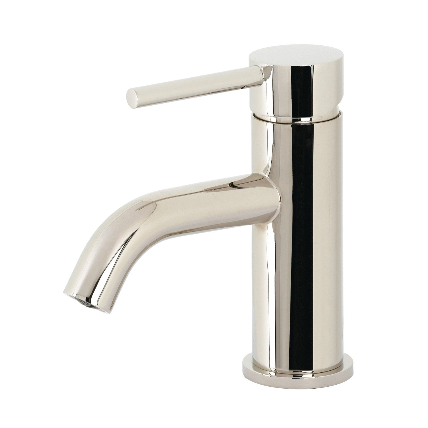 Kingston Sona LS822DLPN - Concord One-Handle 1-Hole Bathroom Faucet with Push Pop-Up Drain, Polished Nickel