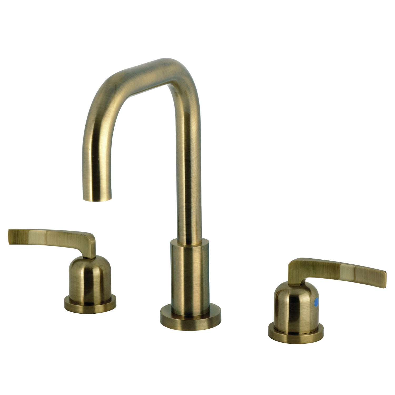 Kingston Sona FSC893EFLAB - Robinet de salle de bain Centurion avec à tirette en laiton, laiton antique