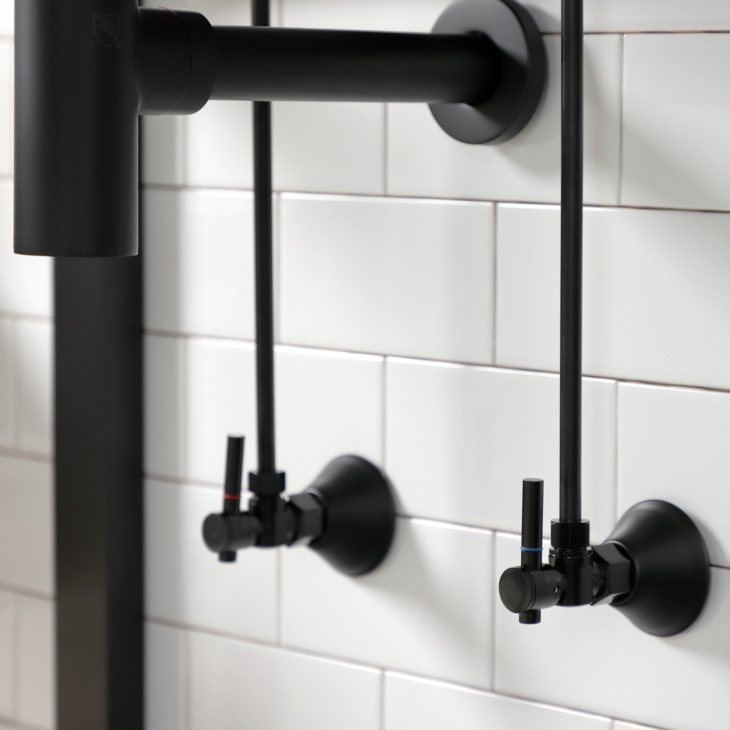 Kingston Sona CC43100DLLKB30 - Trimscape Modern Plumbing Sink Trim Kit with Bottle Trap, Matte Black