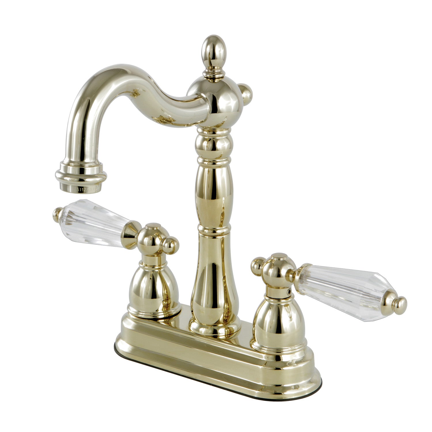 Kingston Heirloom KB1492WLL - Wilshire Robinet de bar à deux poignées 2 trous, laiton poli
