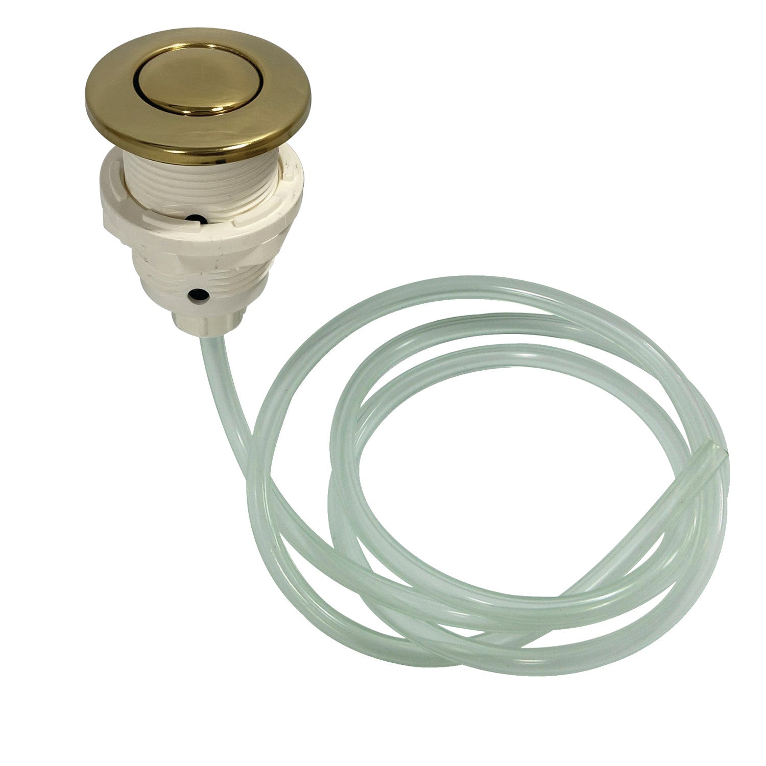 Kingston Trimscape KA312 Garbage Disposal Air Switch Button, Polished Brass