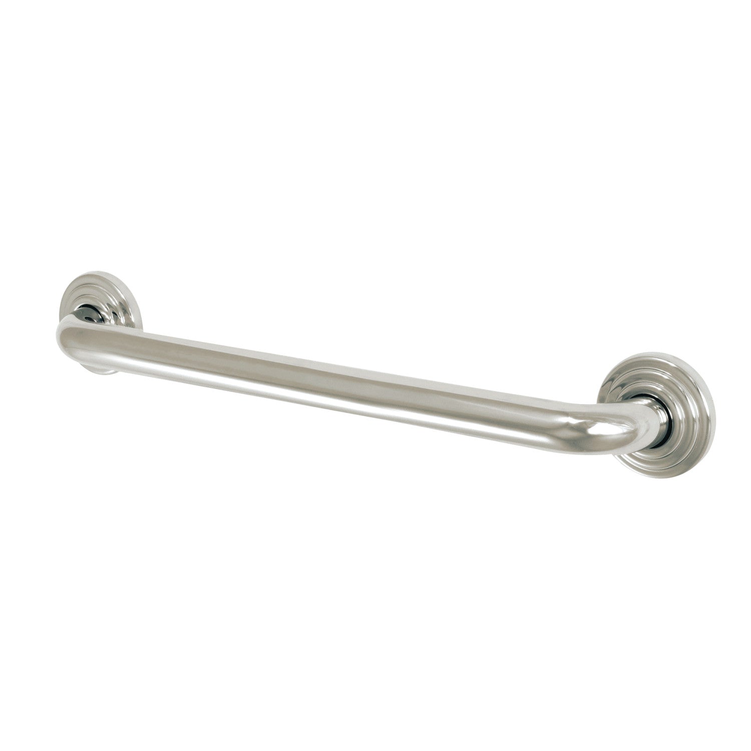 Kingston Heirloom DR314186 - Restoration 18-Inch x 1-1/4-Inch O.D. Brass Decorative Grab Bar, Polished Nickel