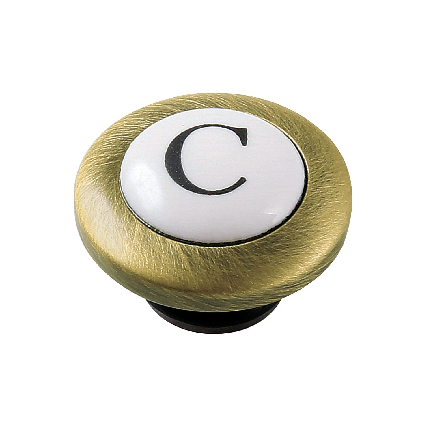 Kingston CCHICX3C Bouton index manche à froid, laiton antique