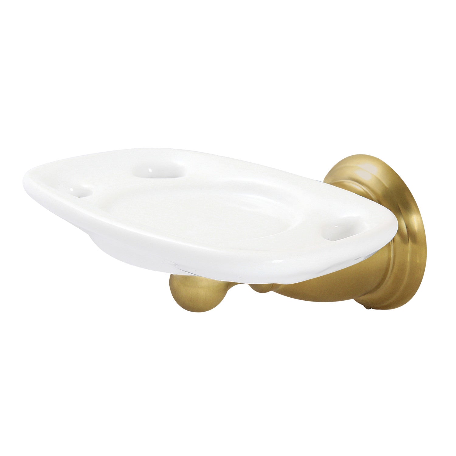 Kingston Heirloom BA1756BB - Brosse à dents et support de gobelet Heritage, laiton brossé