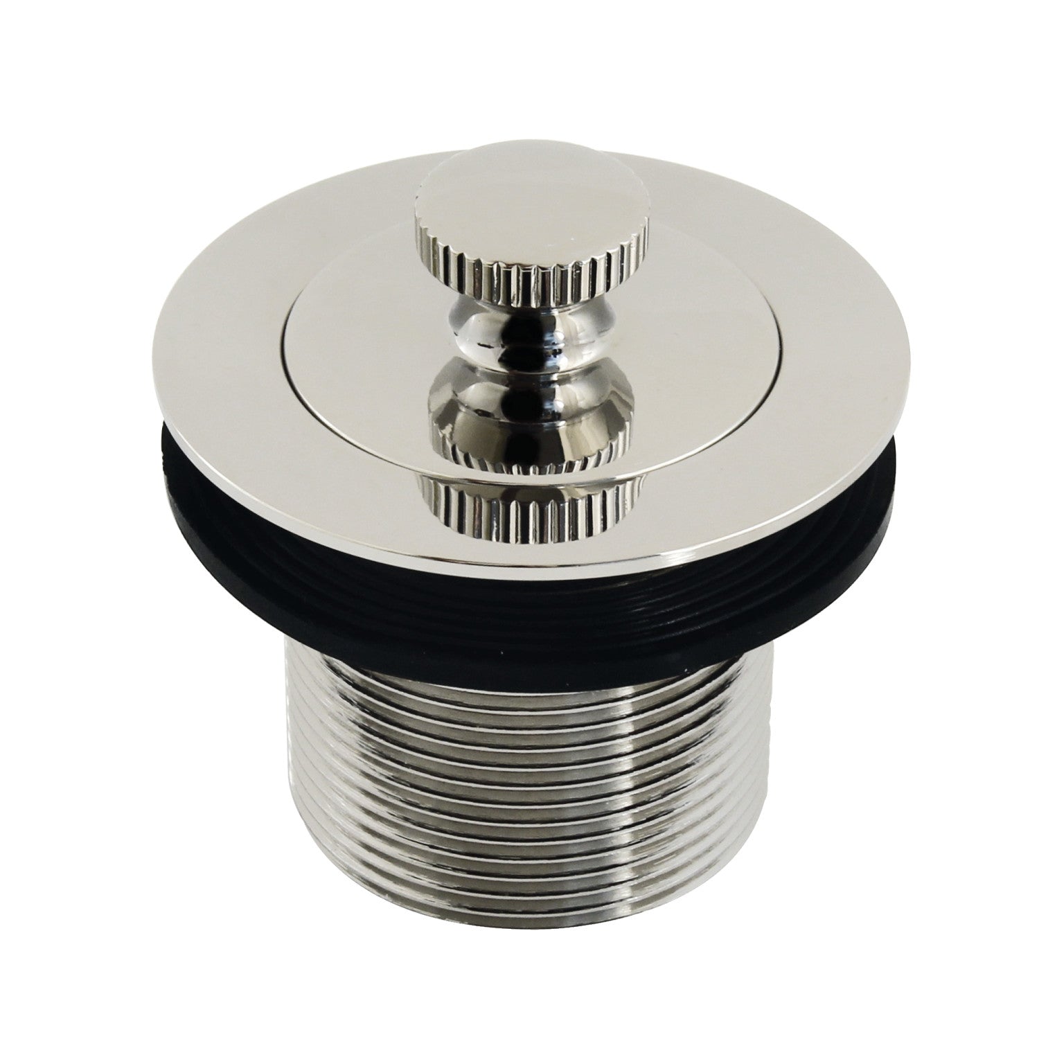 Kingston Heirloom DLT15PN - Made To Match 1-1/2-Inch Lift and Turn Tub Drain with 1-1/2-Inch Body Thread, Polished Nickel