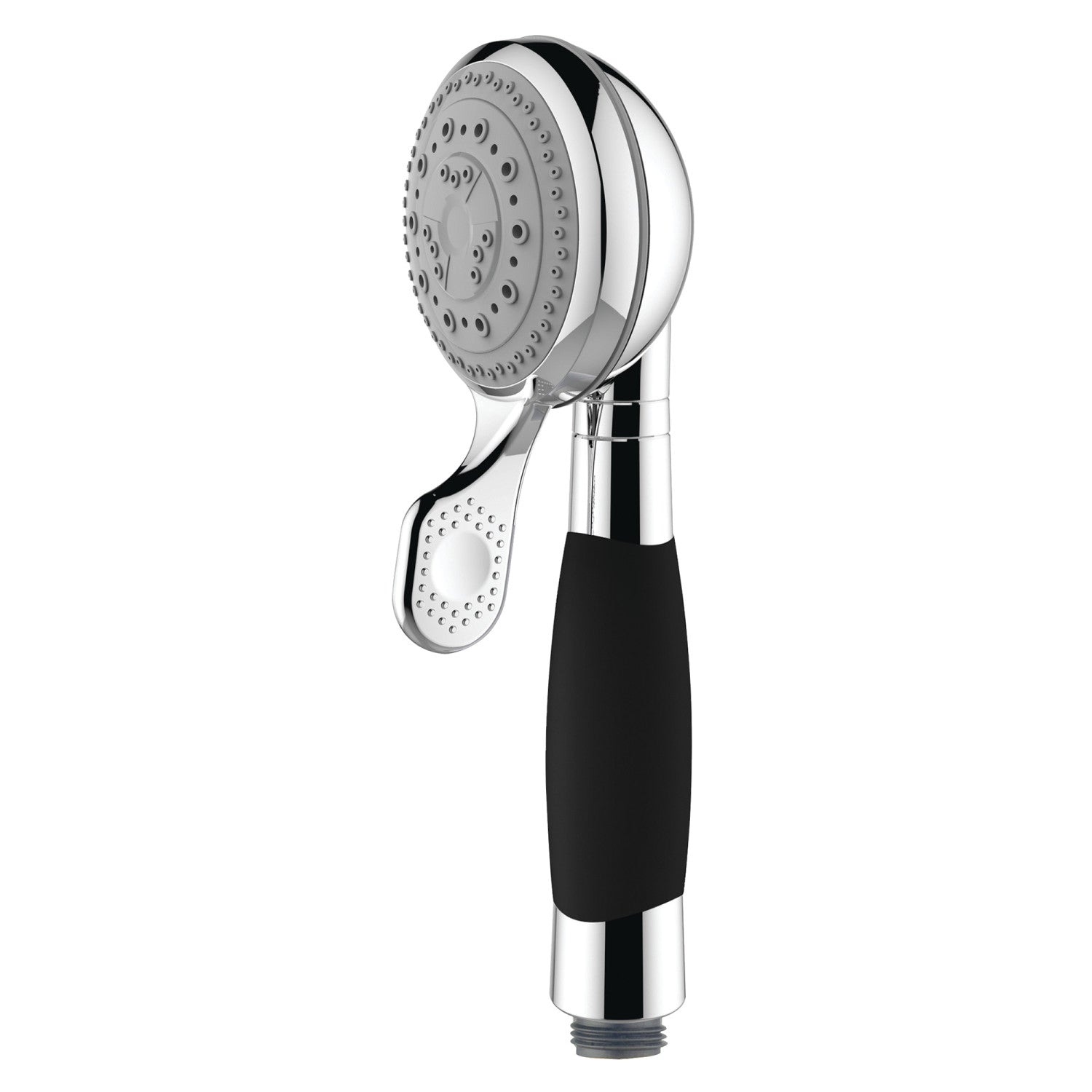 Kingston Kaiser K511A1 5-Fonction douche ronde à main, chrome poli / noir