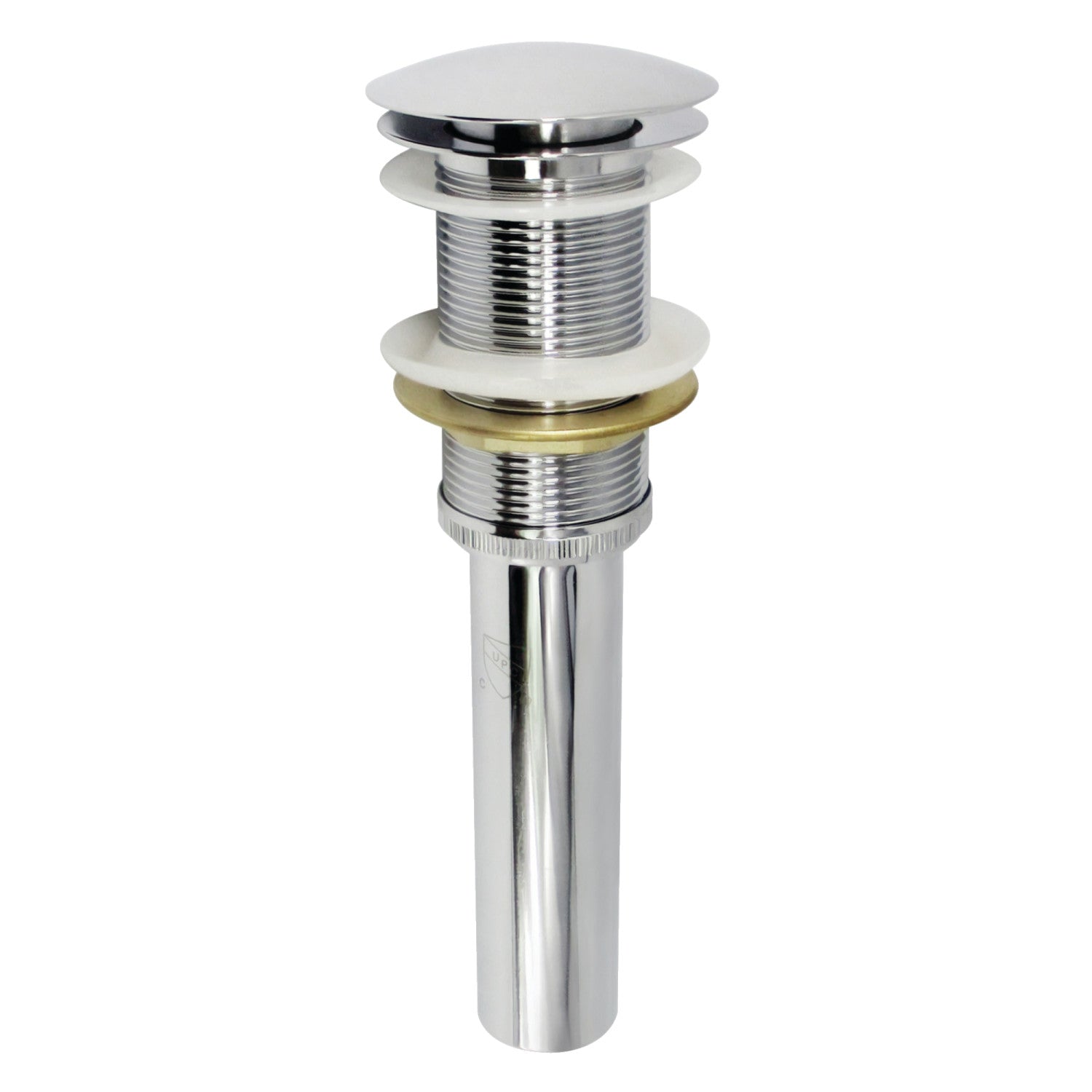 Kingston Sona EV8311 - Coronet Brass Push Pop-Up Bathroom Sink Drain, Polished Chrome